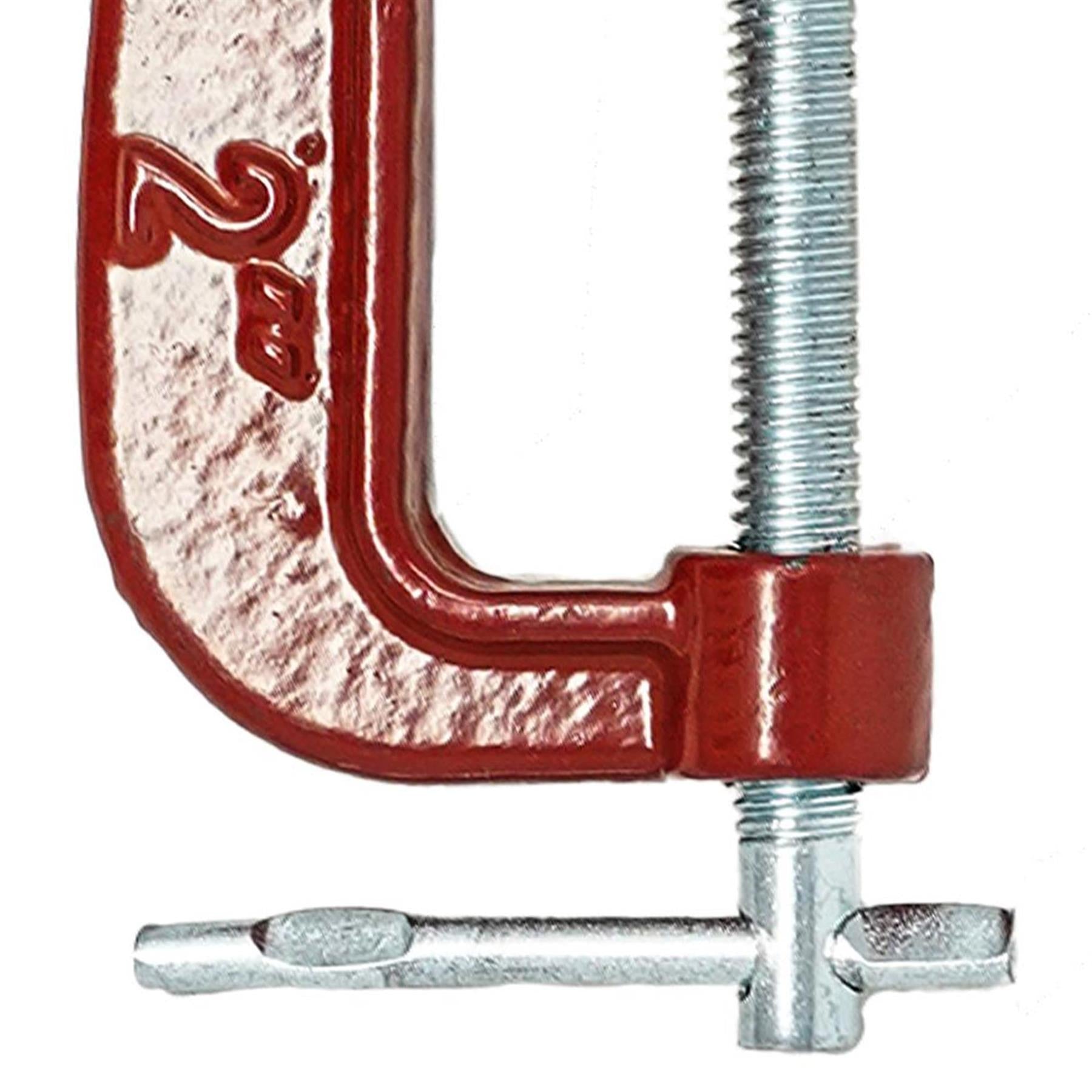 2" G Clamp Iron Clamps Wood Working Welding Precision and Stability by dapetz