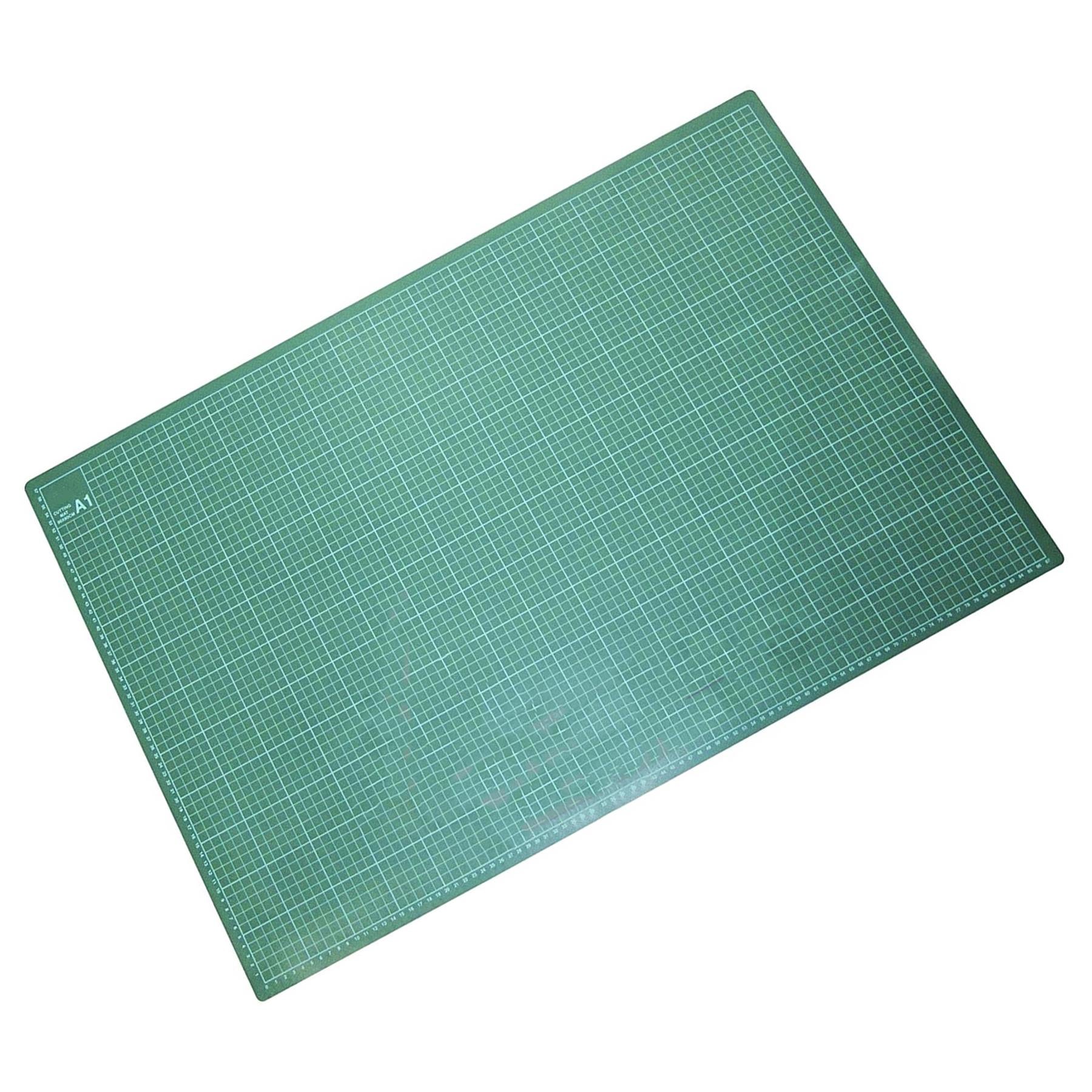 A1 Cutting Mat Self Healing & Rotary Cutter Knife Non-Slip Printed Grid Craft