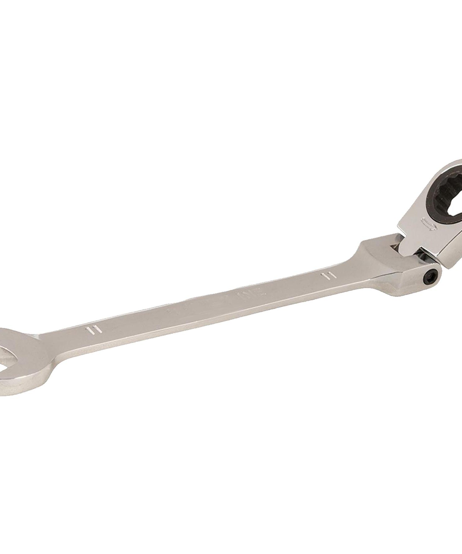 Flexible Head Ratchet Metric Spanner 11mm Open End & Ring Guaranteed By Dapetz