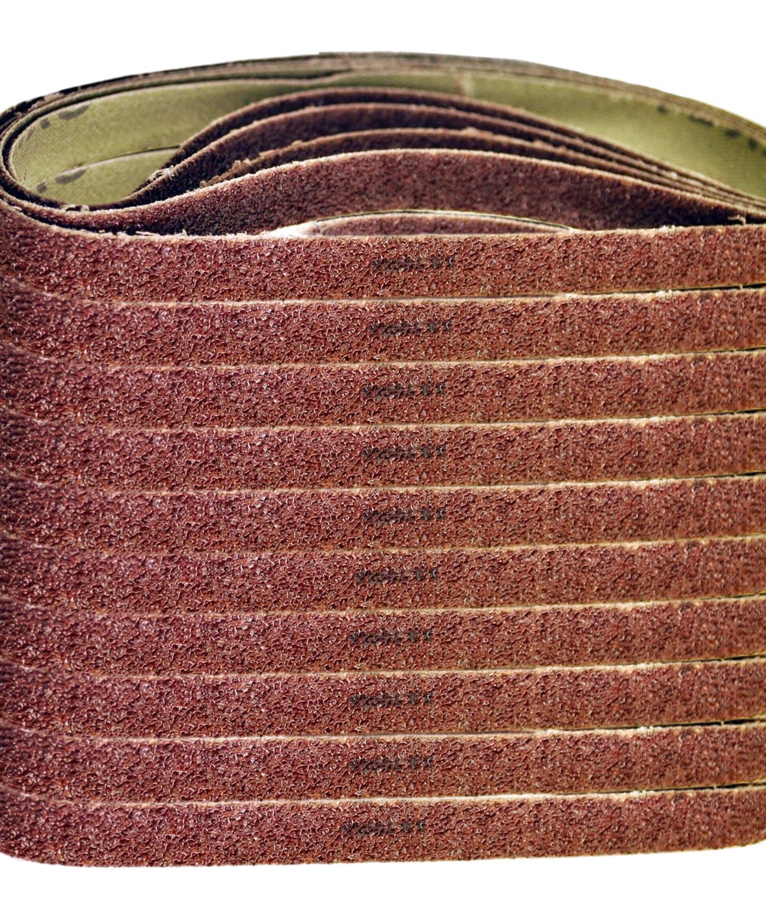 50Pcs Sanding Belts 330 x 10mm Aluminium Oxide 40 Grit For Bosch Makita Sander By Dapetz