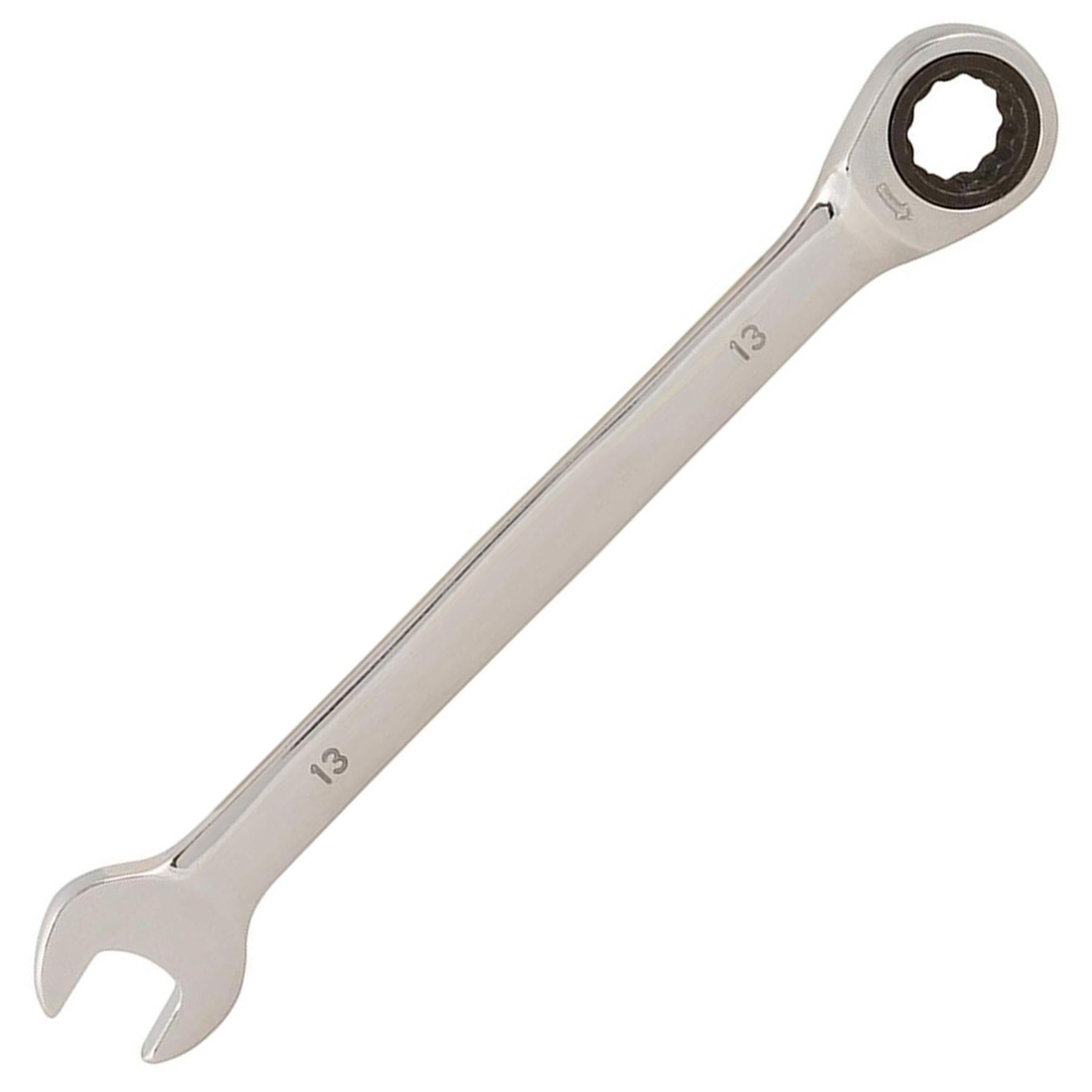 Fixed Head Ratchet Metric Spanner Open End Ring Combination 13mm By Dapetz