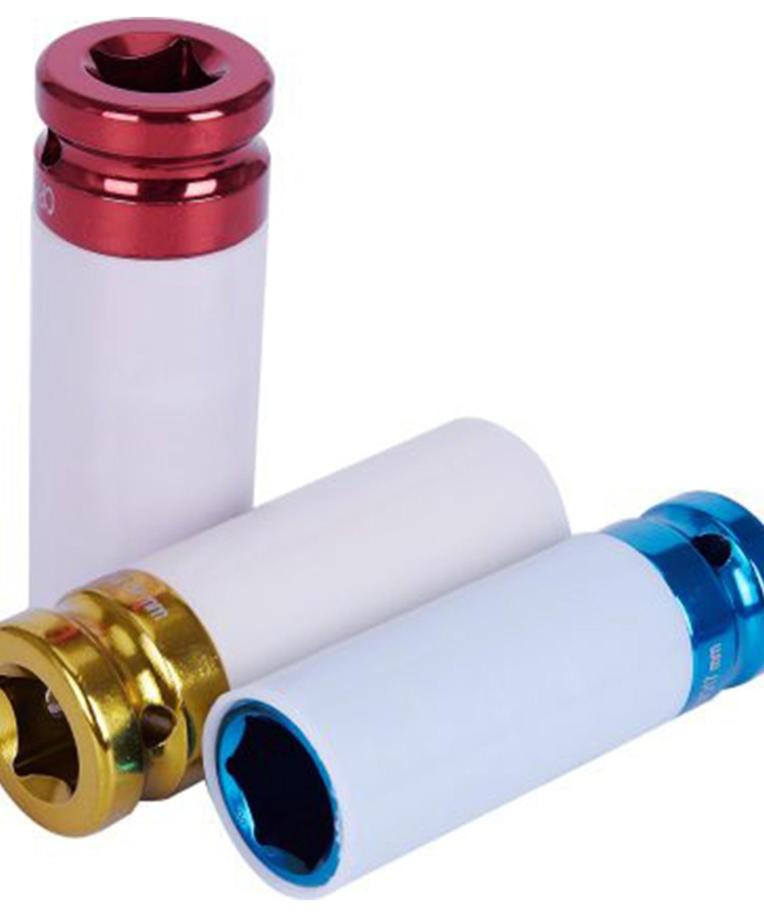 Alloy Wheel Nut Thin Wall Deep Impact Socket Set 1/2" drive by Daptez