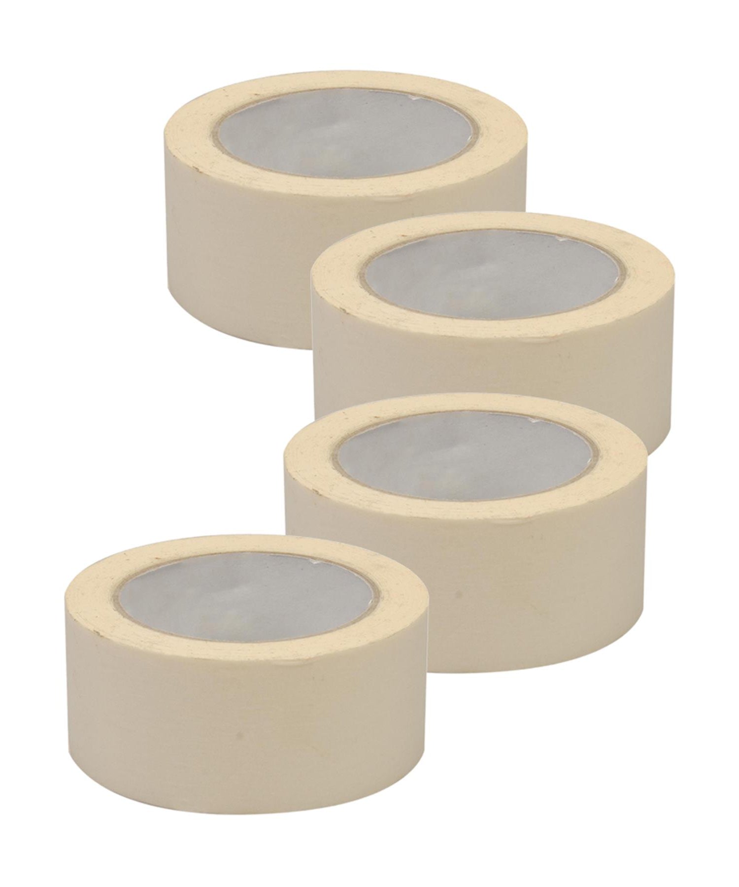 36 Rolls-UV-Resistant-White-Painters-Clean-Peel-Masking Tape 50mm x 50m By Dapetz