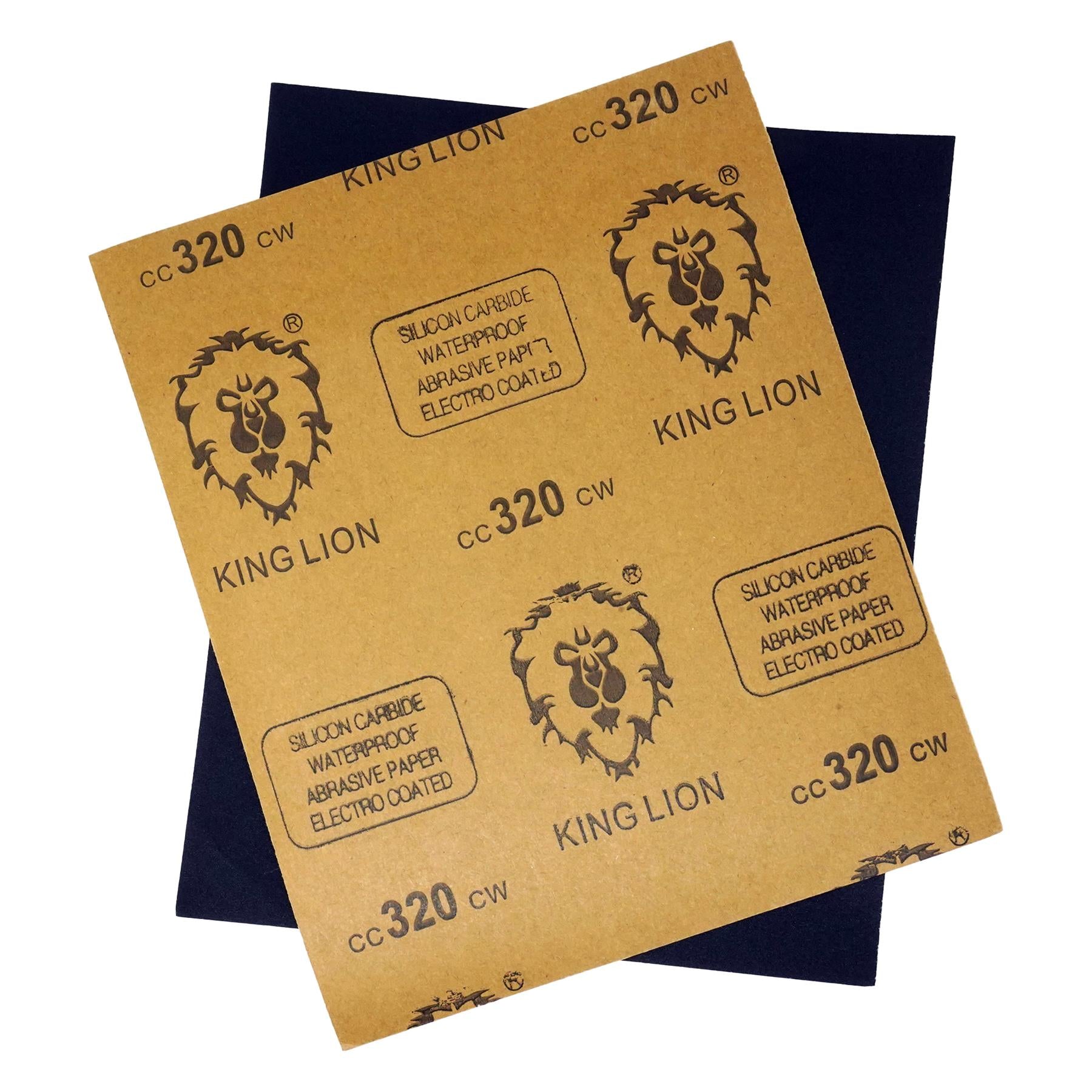 Wet And Dry Sandpaper 320 Grit Sand Paper 230x280mm Sanding By Dapetz