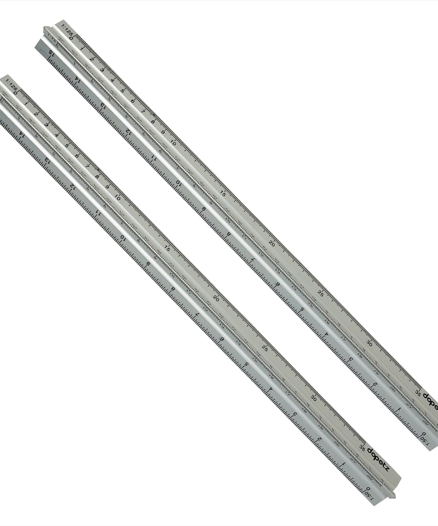 2 x 30cm Triangular Aluminium