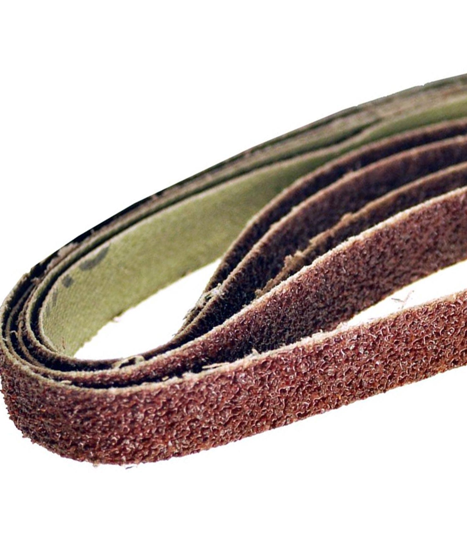 (Pack of 20) Sanding Belts 330mm x 10mm (60 Grit) Coarse Sander Sheets by Dapetz