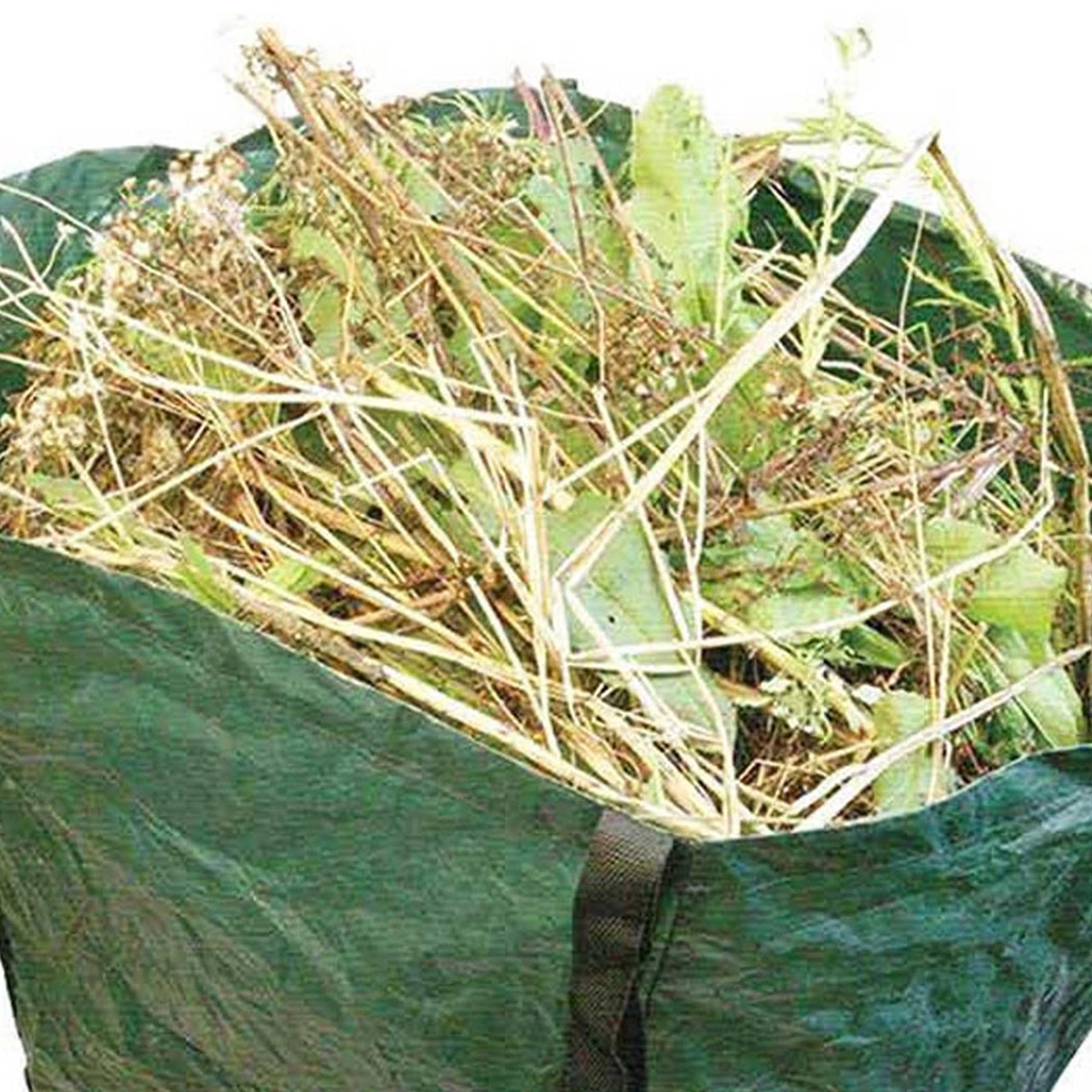 4 x Large Garden Waste Recycling Tip Bags Tear Woven Plastic By Dapetz