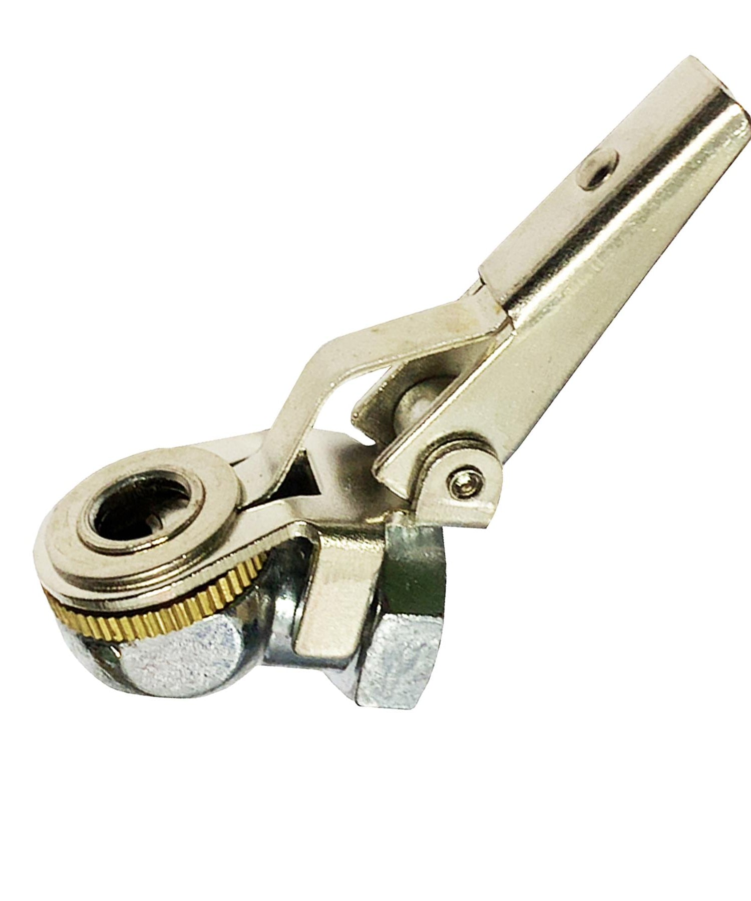 Tyre Valve Air Hose Chuck Airline Inflator Connector Brass Clip On Car Truck By Dapetz