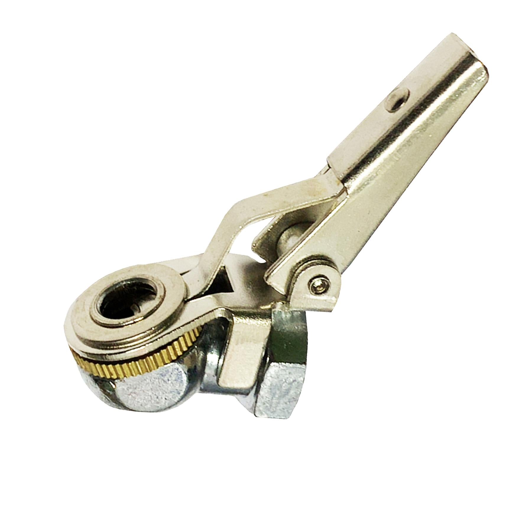 Tyre Valve Air Hose Chuck Airline Inflator Connector Brass Clip On Car Truck By Dapetz