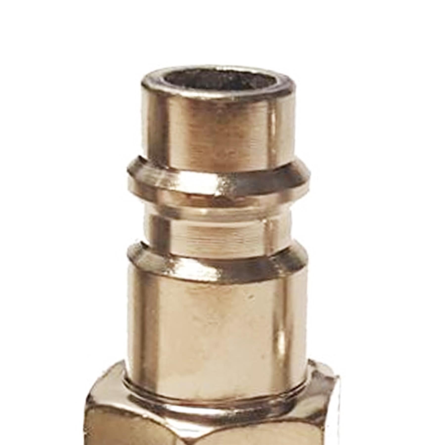 5Pc Air Quick Release Coupler Fittings Air Line End To Barb Hose End Connector