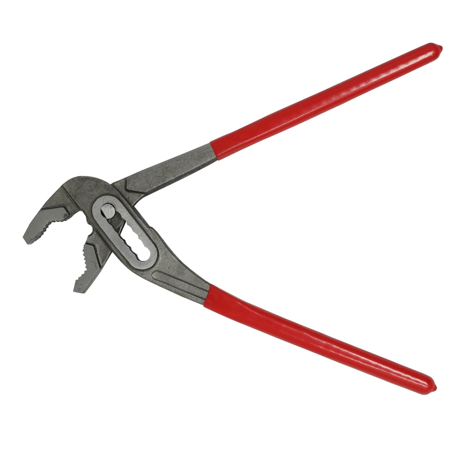Slim Jaw Water Pump Pipe Wrench 250mm 10" Plumbers Pliers Grips Pump Chrome by Dapetz