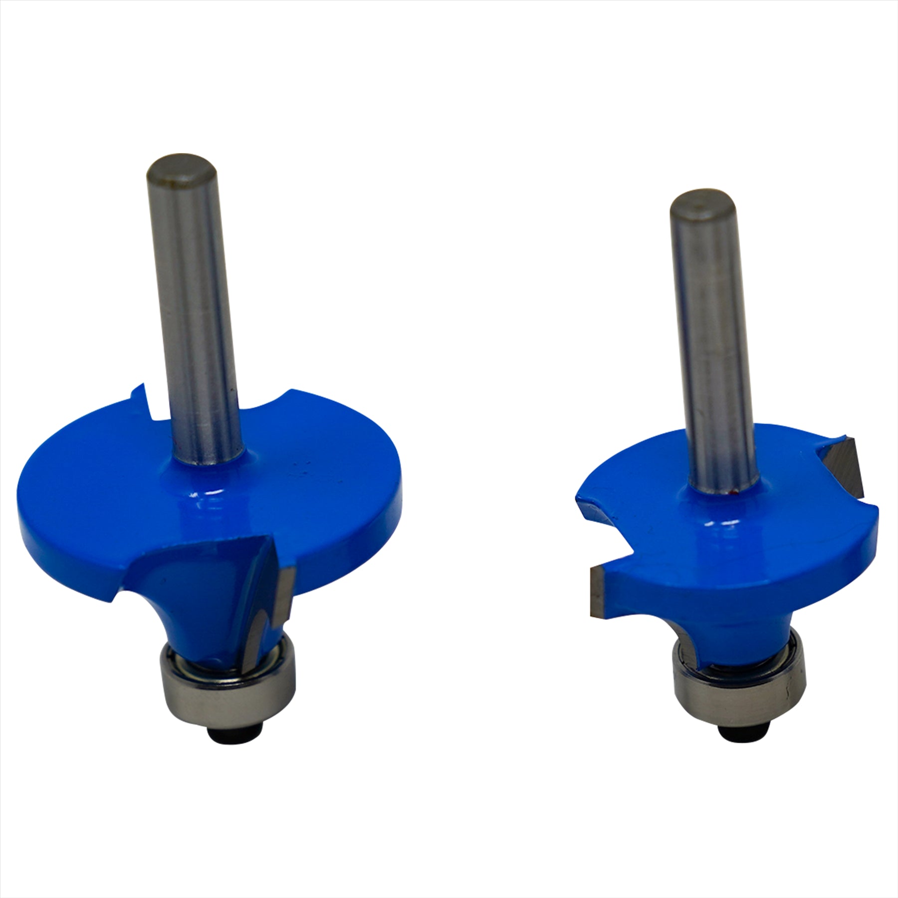 1/4" Shank Round Over Router Bit Set – 4Pc Woodworking Cutter