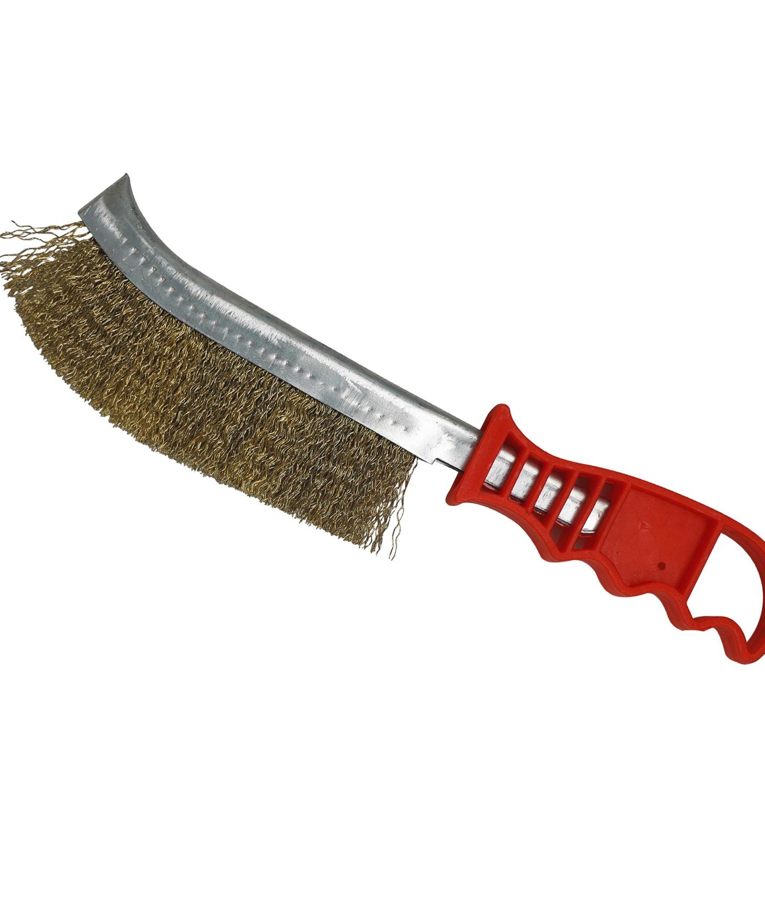 Wire Hand Brush Steel and Brass 35mm Paint Rust Metal Remover By Dapetz