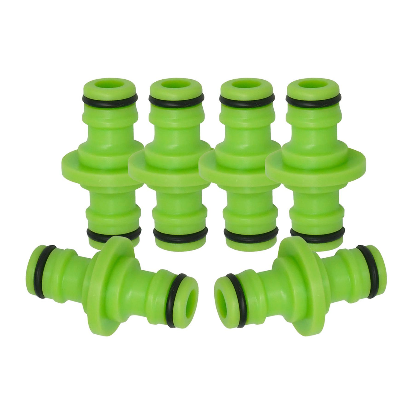 1/2" Male 2-Way Connector Adaptor Garden Water Hose Pipe Joiner (6 Pcs) By Dapetz