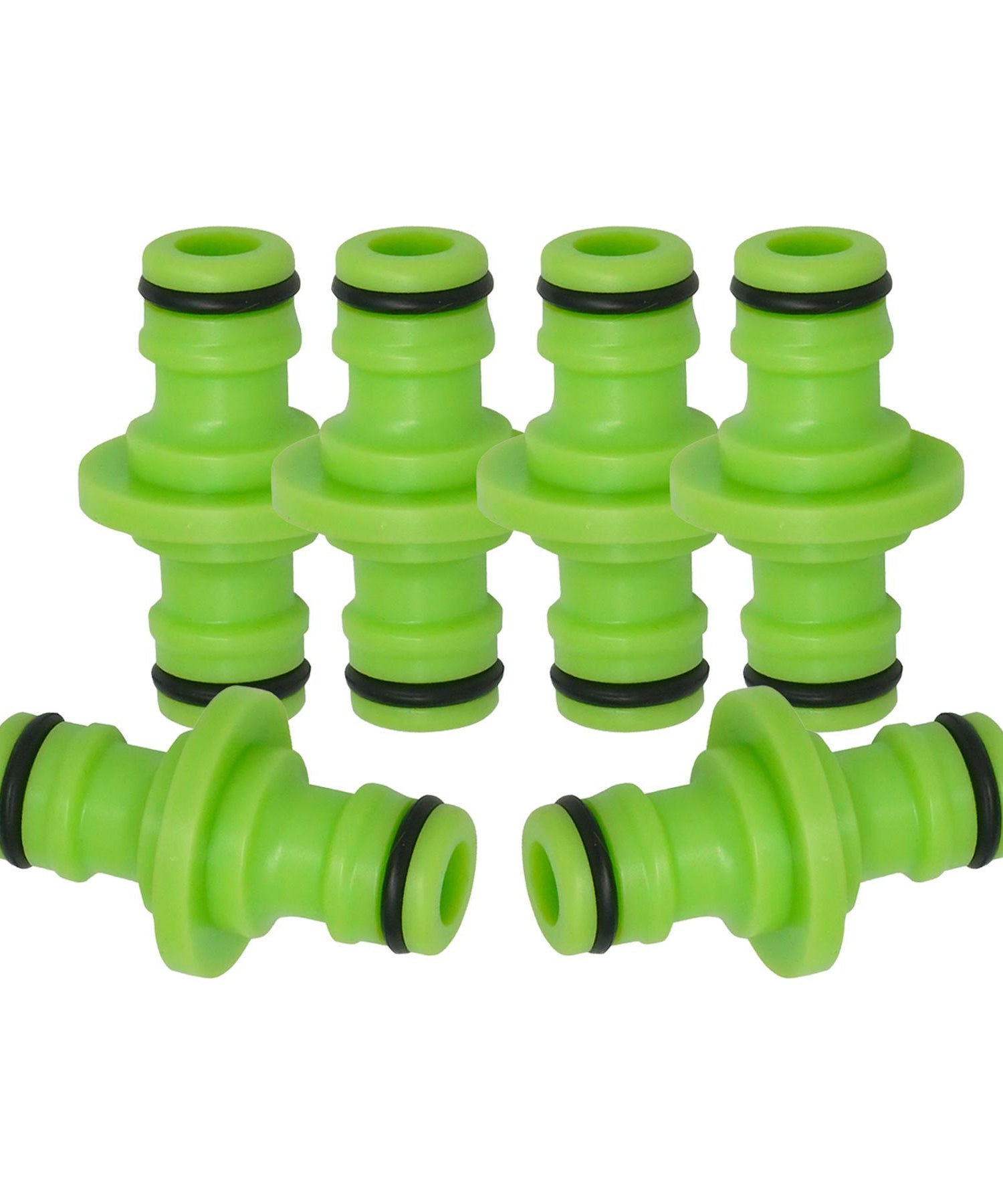 1/2" Male 2-Way Connector Adaptor Garden Water Hose Pipe Joiner (6 Pcs) By Dapetz