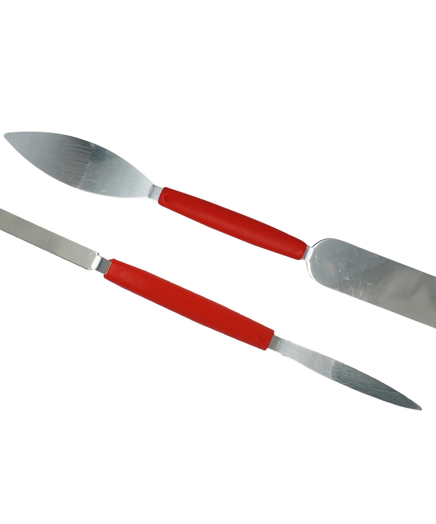 Dapetz Square & Leaf Tool Set Steel & Plastic Handle Plaster Filling Finishing Trowels