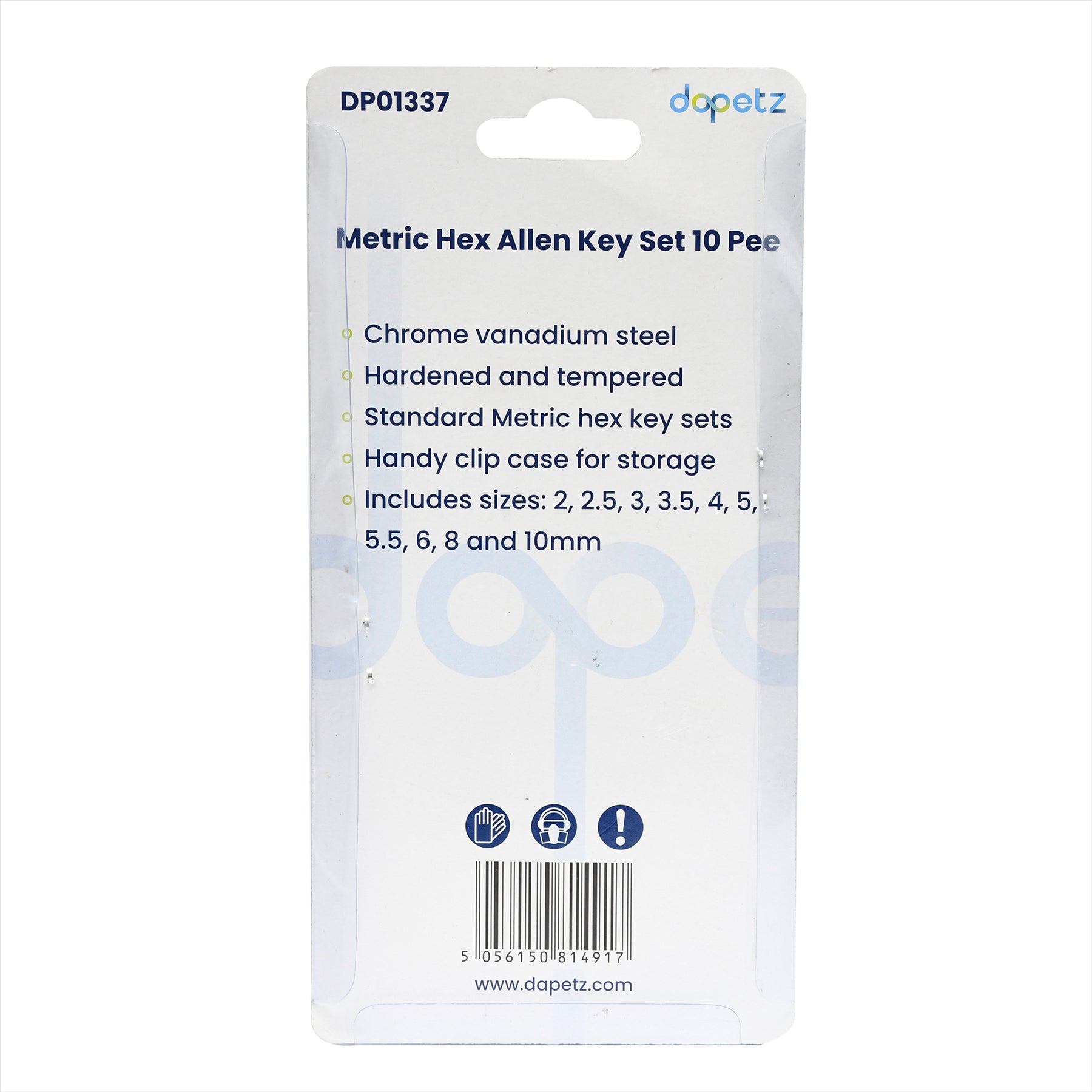 (Pack of 20) Metric & Imperial Hex Allen Key Expert Set – Complete Kit for DIY & Professional Use by dapetz