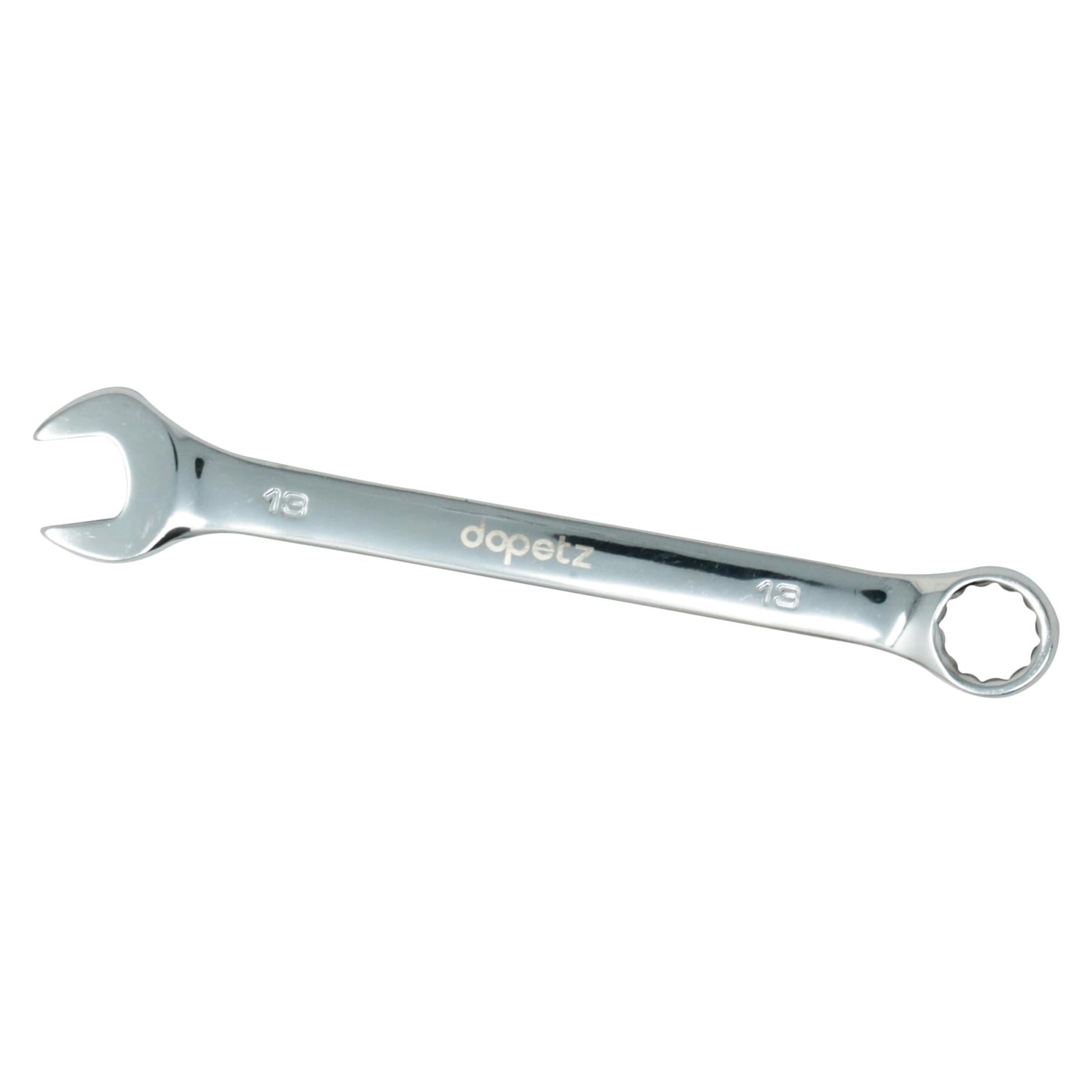 Combination Open Ring Spanner Chrome Mechanics Garage Tools 13mm by Daptez