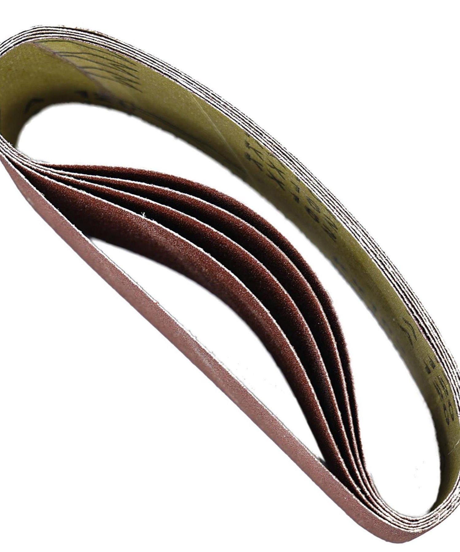 (Pack of 10) Sanding Belts 75mm x 533mm 120 Grit by Dapetz Sanders