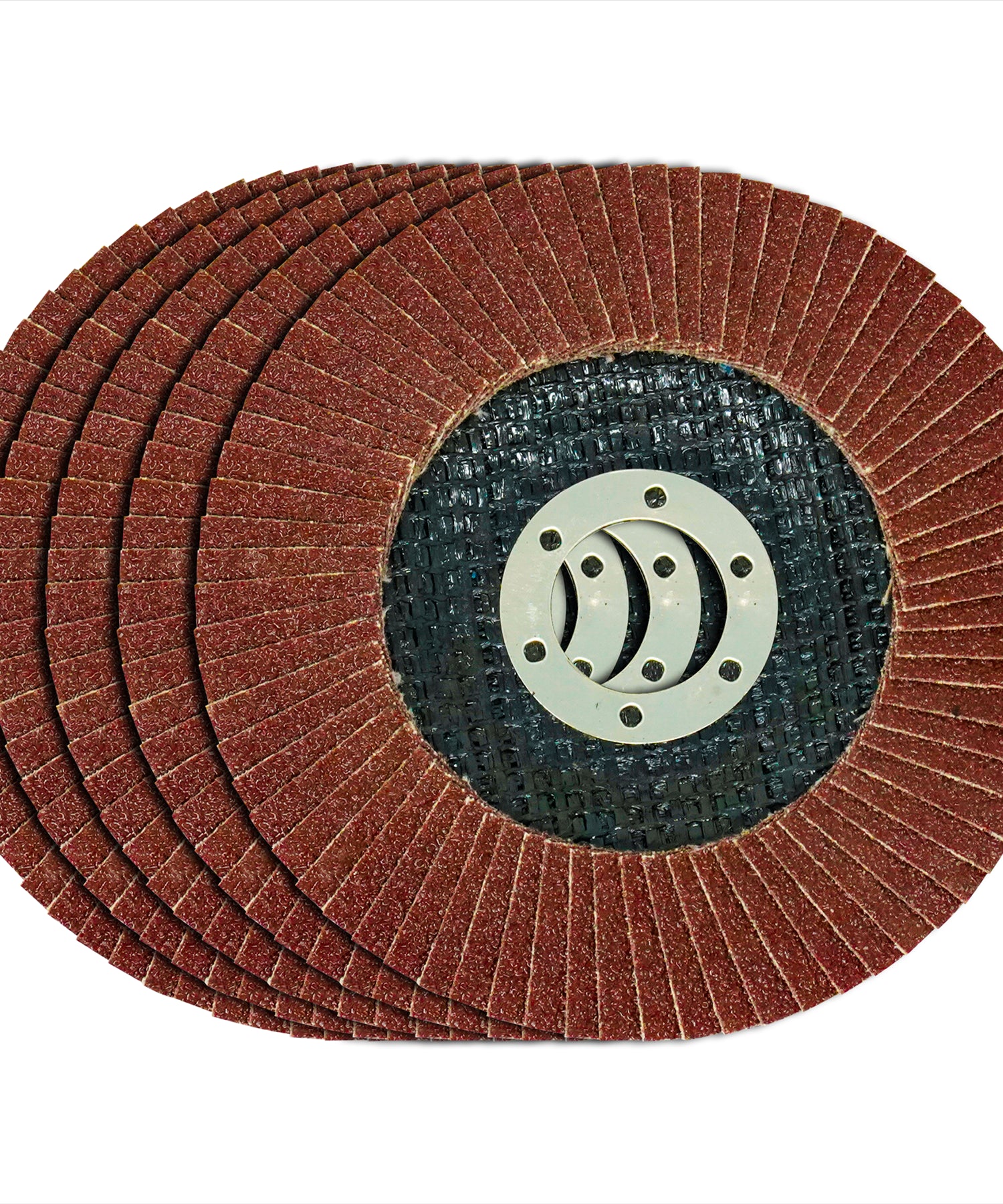 Flap Grinding Sanding Discs 115mm 40 120 Grit Angle Wheel 4.5" 10x By Dapetz