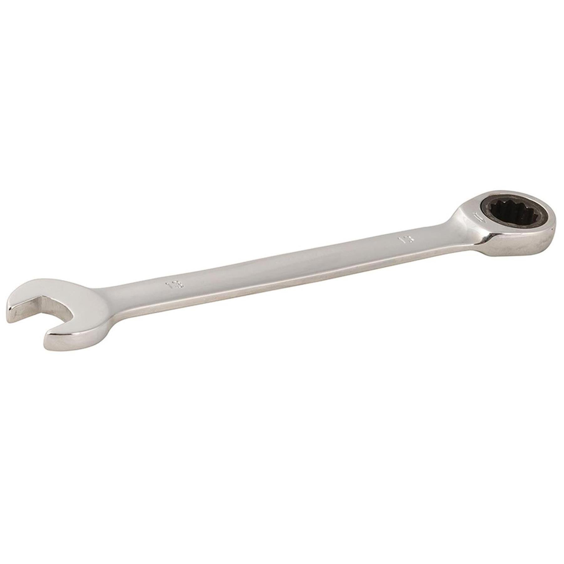 Fixed Head Ratchet Metric Spanner Open End Ring Combination 13mm By Dapetz