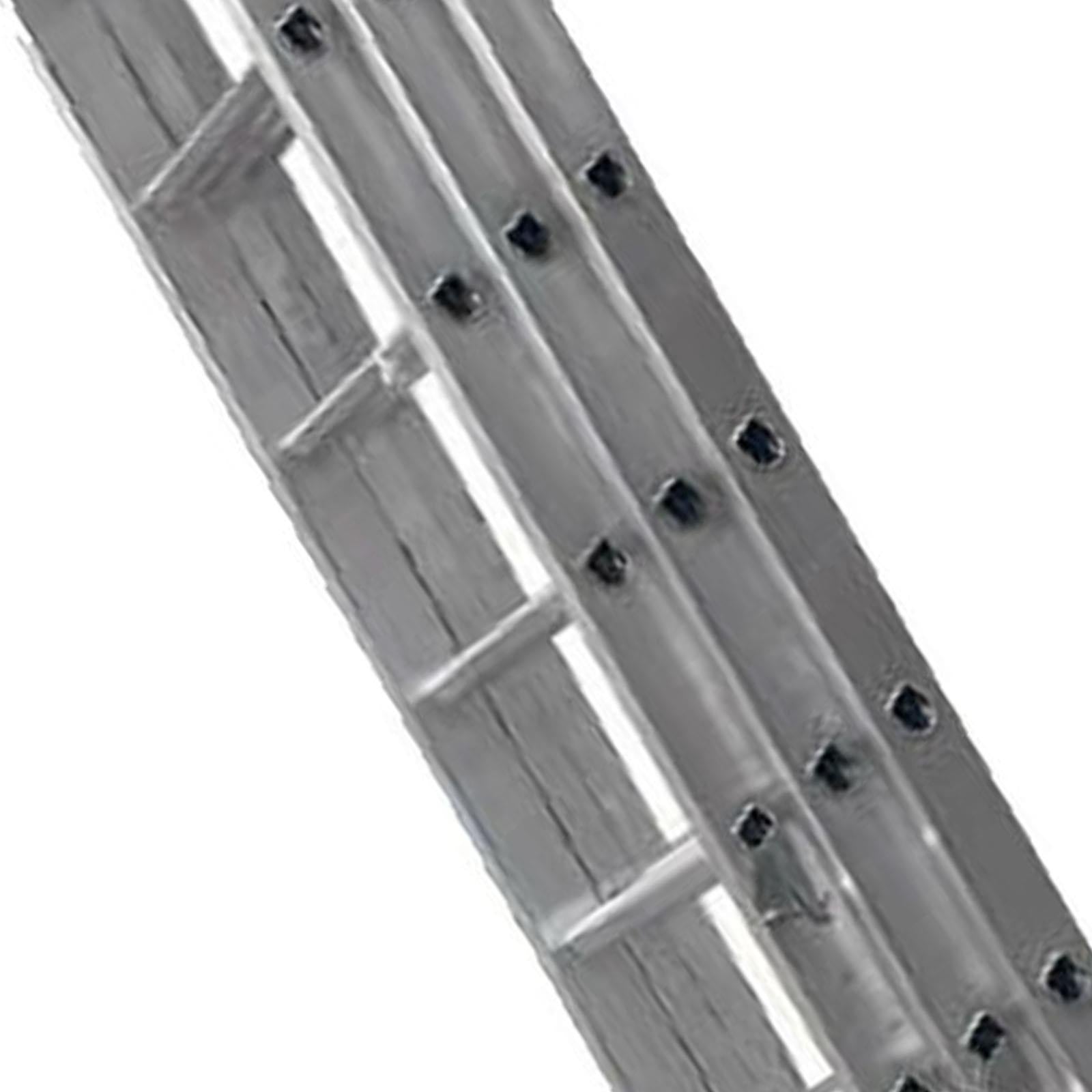 Dapetz 13 Rung Aluminium Extension Ladder 3.5m, Triple Section, Made In Uk