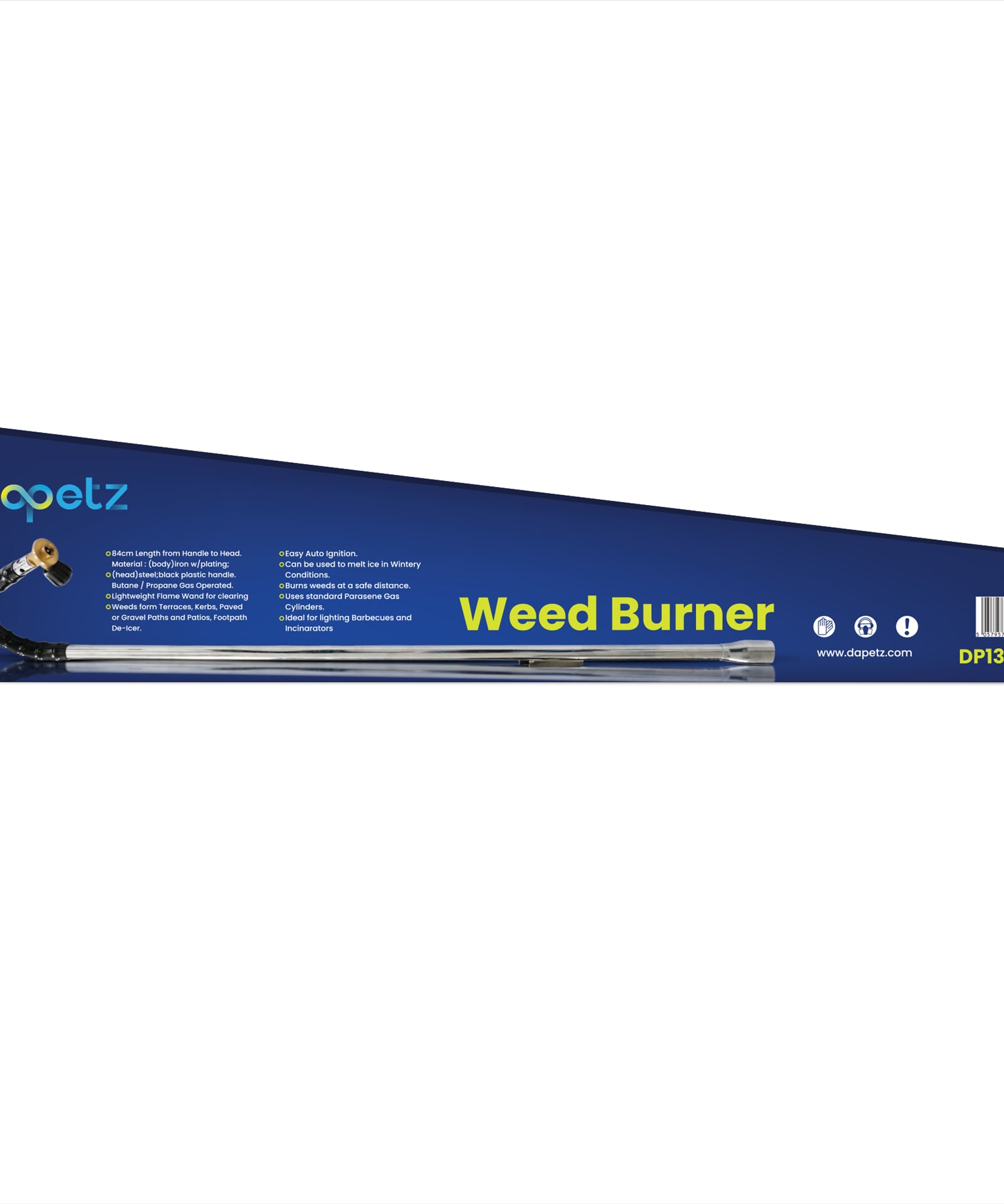 Weed Burner Killer Wand Butane Gas Blowtorch Garden Outdoor Moss With 4 Gas Can