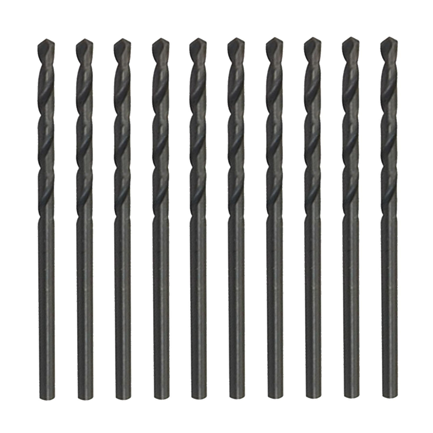 HSS Metric Jobber Drill Bits Box Of 10 (Pack) 5.5mm Metal Steel Wood Plastic By Dapetz