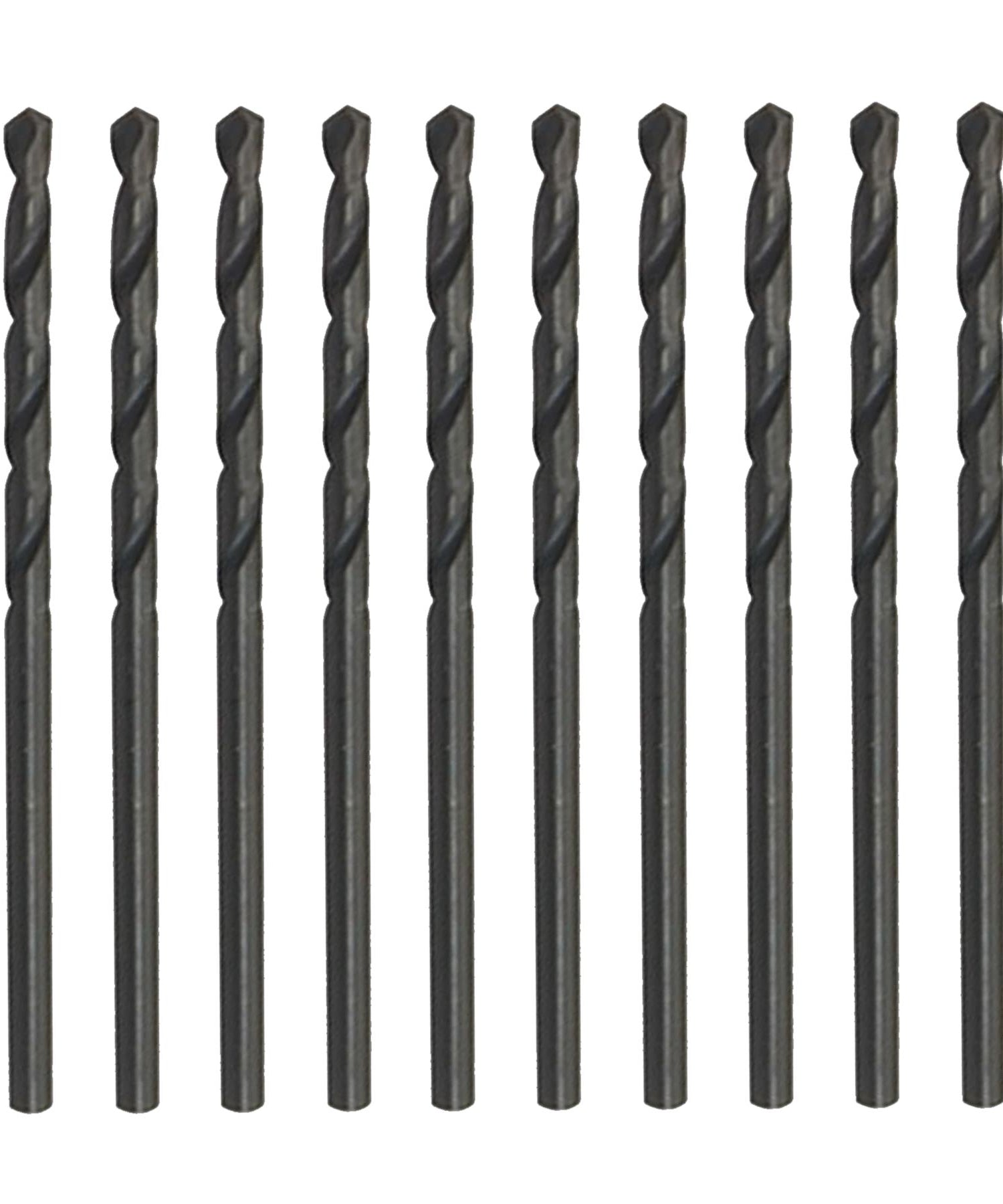 HSS Metric Jobber Drill Bits Box Of 10 (Pack) 5.5mm Metal Steel Wood Plastic By Dapetz