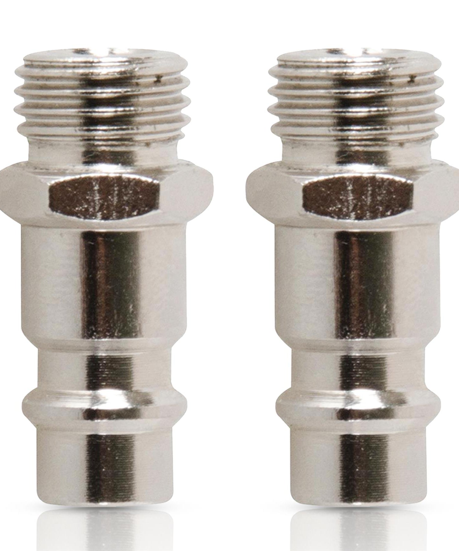 Euro Air Line Fittings Male For Compressor Air Hose Connector 1/4" BSP 2PC