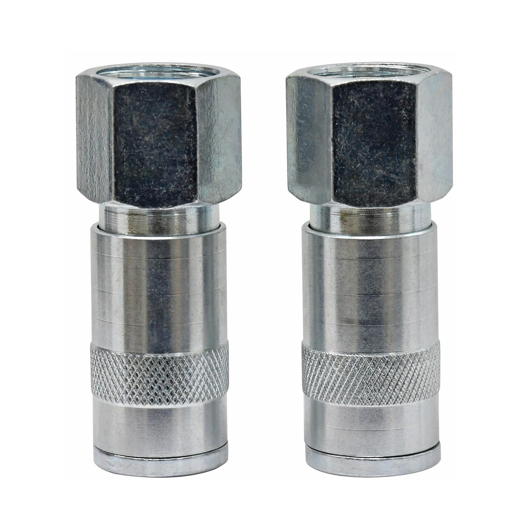 Vertex Air Line Fitting Quick Release Compressor Air Hose 1/2" Female Thread 2PC