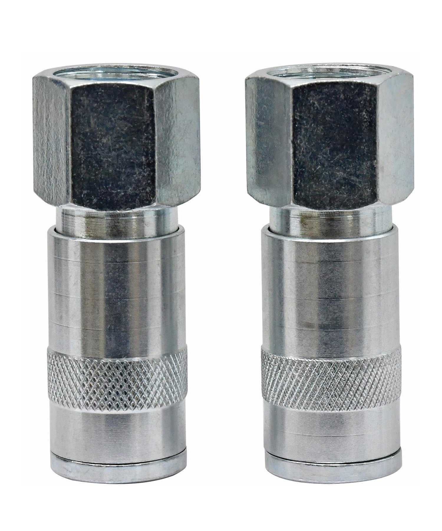 Vertex Air Line Fitting Quick Release Compressor Air Hose 1/2" Female Thread 2PC