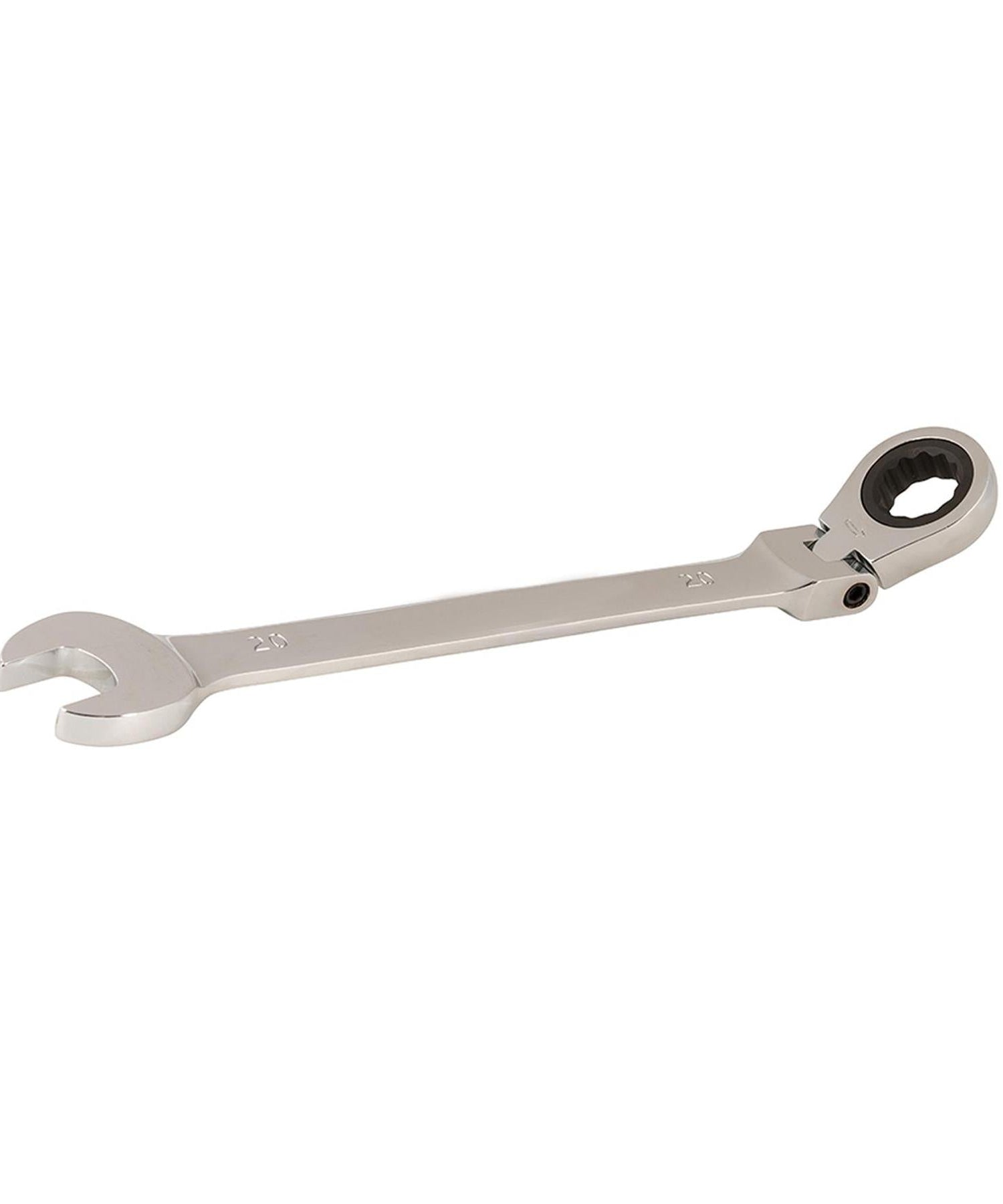 Flexible Head Ratchet Metric Spanner