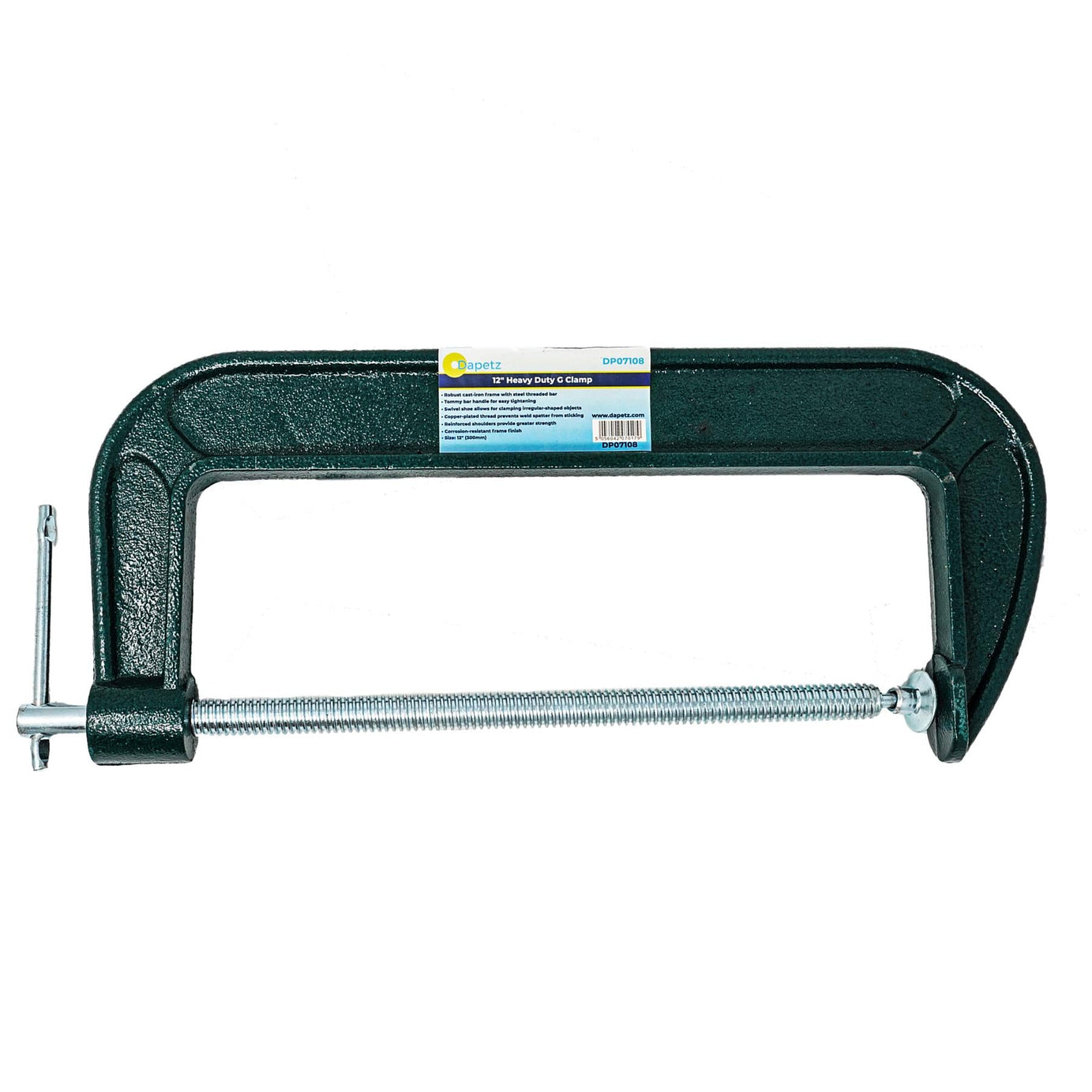 Heavy Duty 12" G Clamp Iron