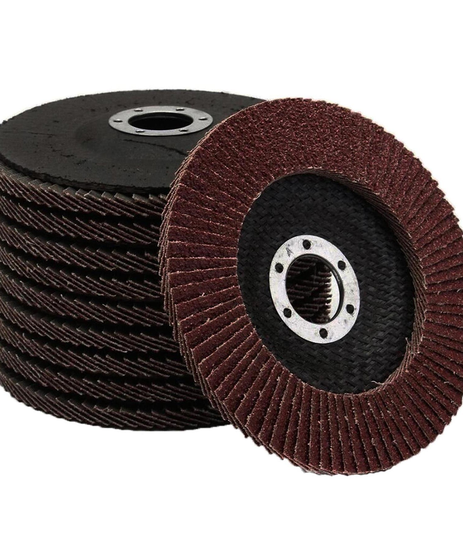 115mm 4.5'' 60 Grit 20 PCAngle Grinder Aluminium Oxide FLAP DISCS Grinding Wheel