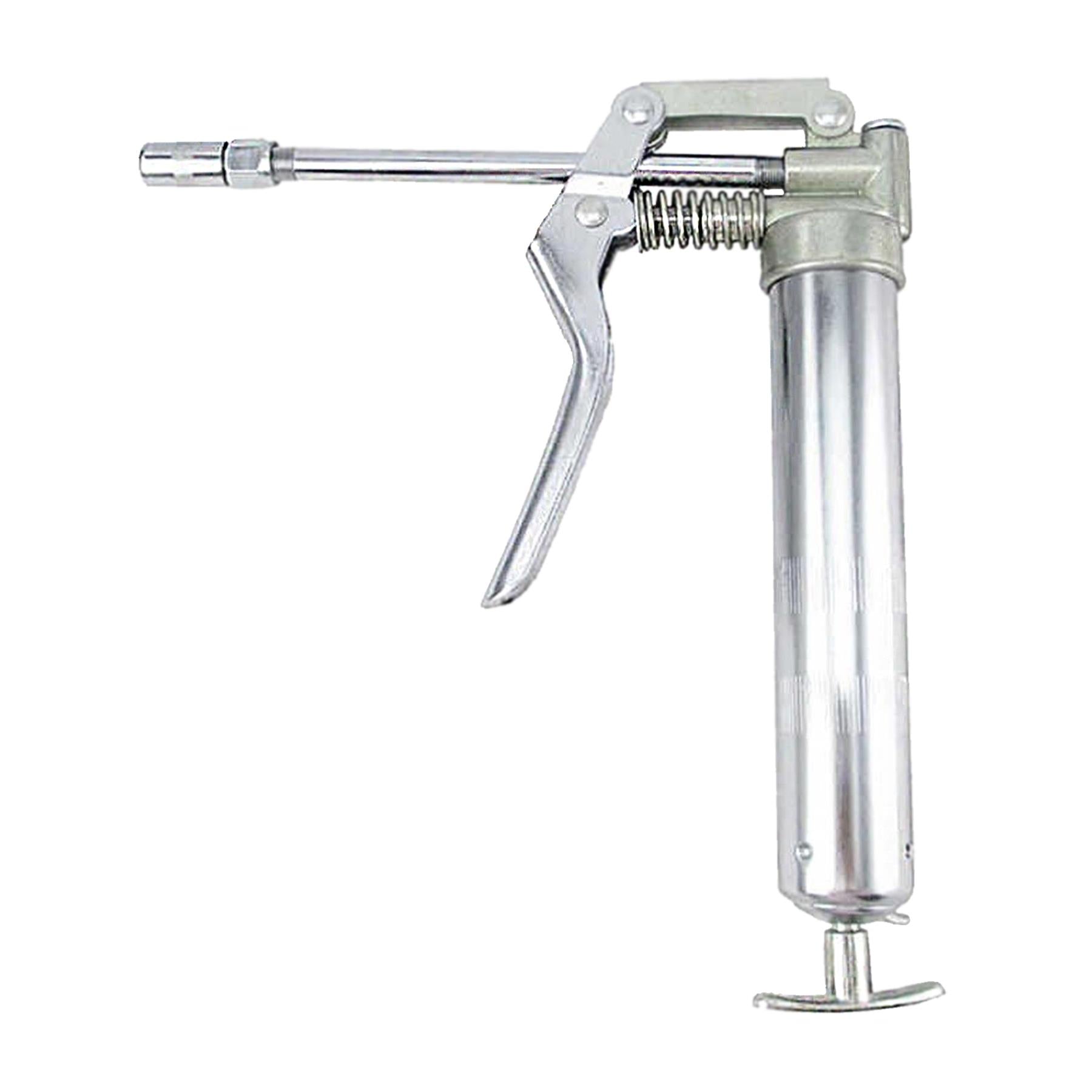 Manual Grease Gun Lever Pistol Grip 120cc Cartridge Type Flexi Hose By Dapetz