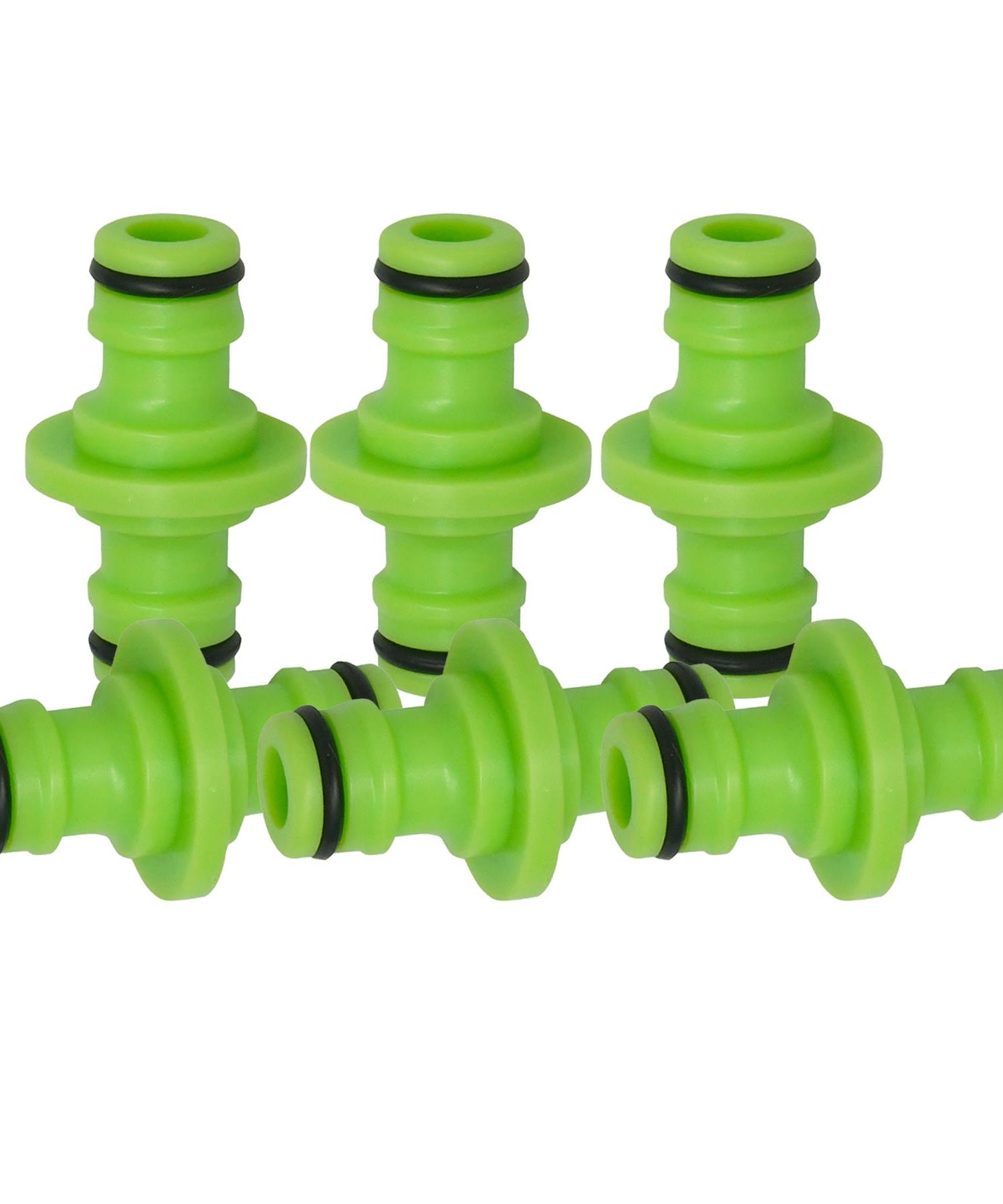 1/2" Male 2-Way Connector Adaptor Garden Water Hose Pipe Joiner (6 Pcs) By Dapetz