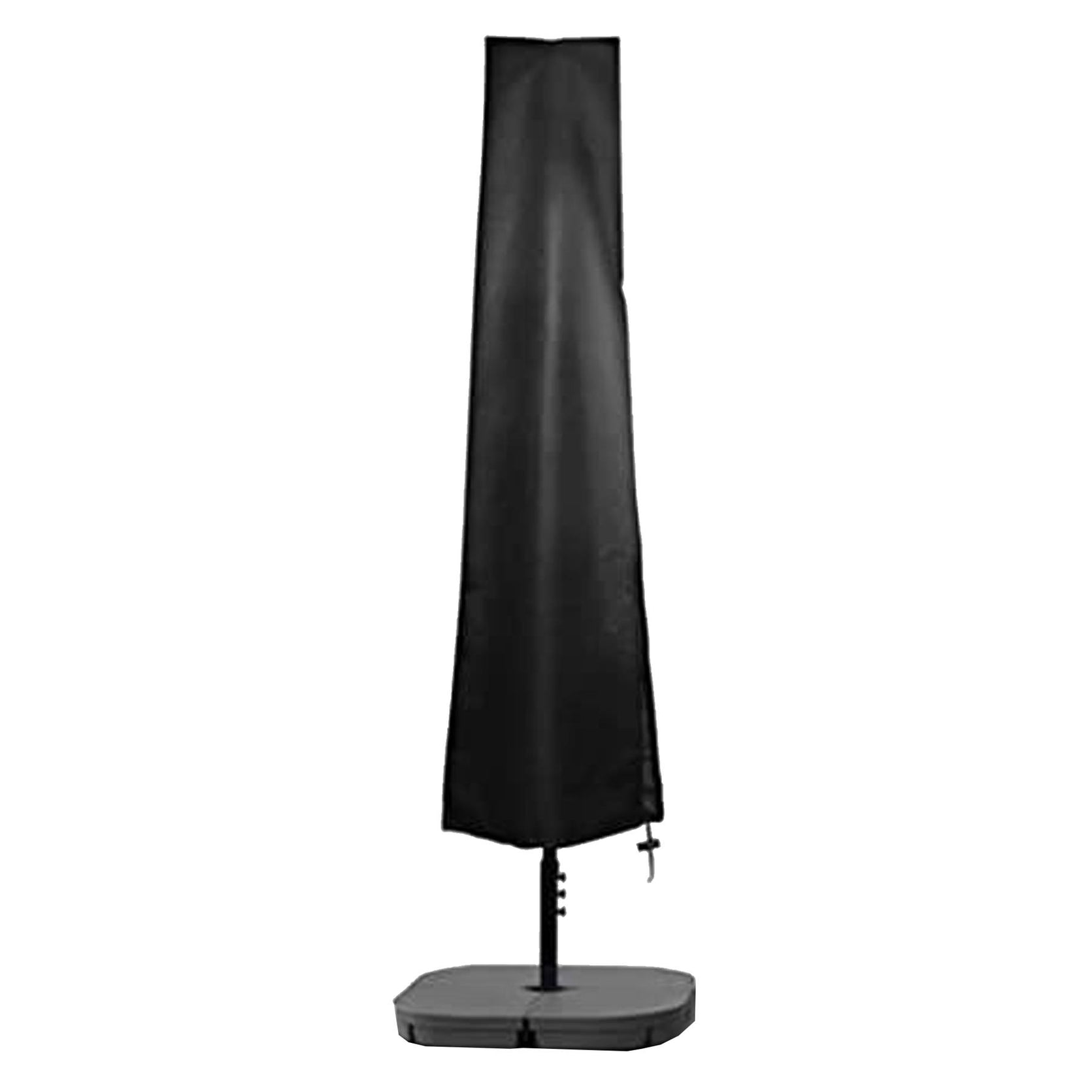 Dapetz Parasol Umbrella Cover, Water Repellent, Windproof Garden Outdoor Cover - Black