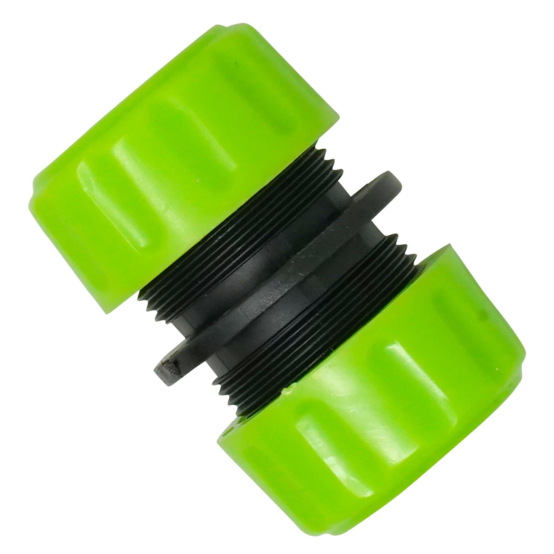 1/2" Hose Joiner Female Garden Water Pipe Fitting Connector Plastic Green 6PC By Dapetz