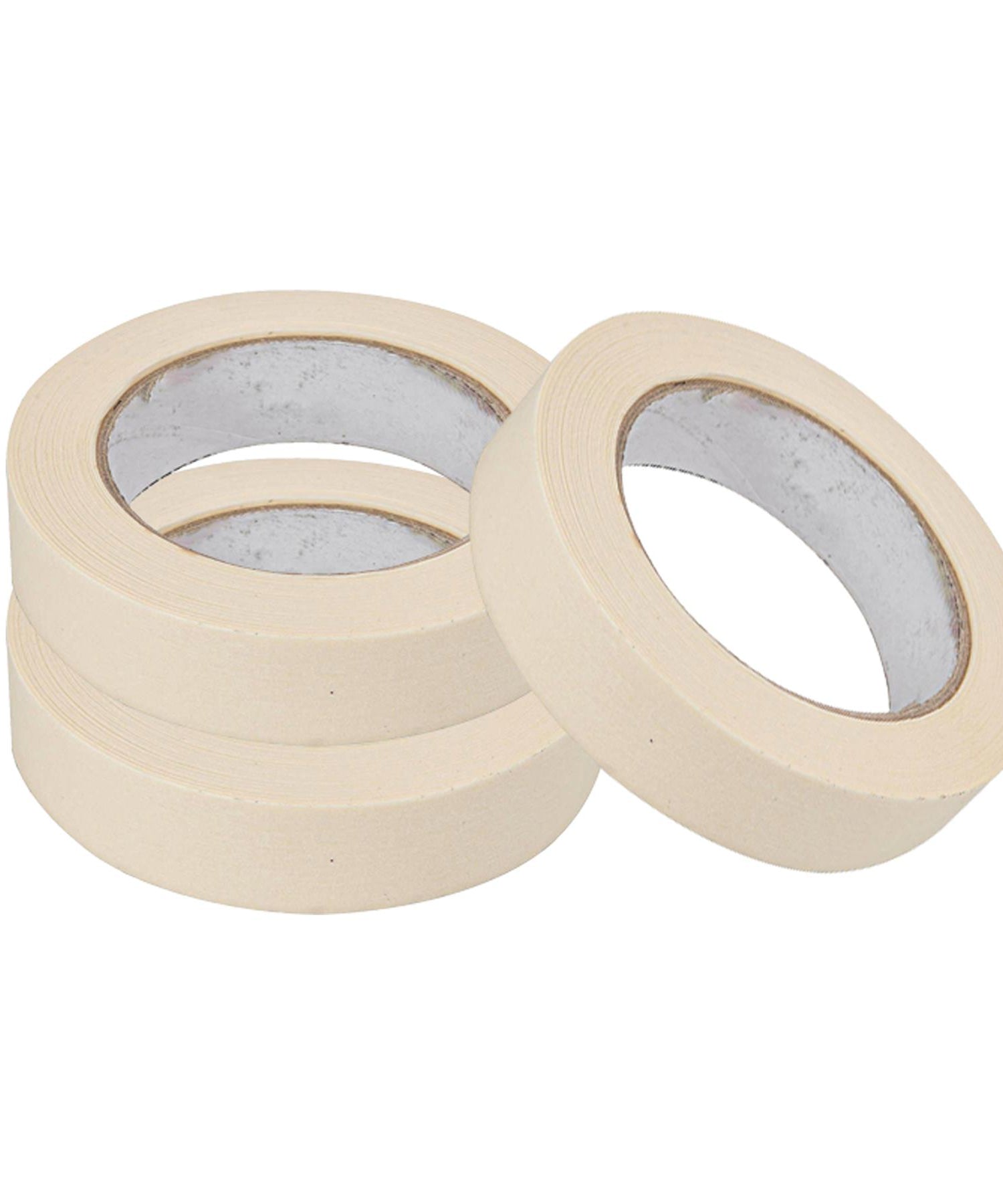 6PCS Masking Tape 25mm x 50m Professional Painting Automotive Auto Car White By Dapetz