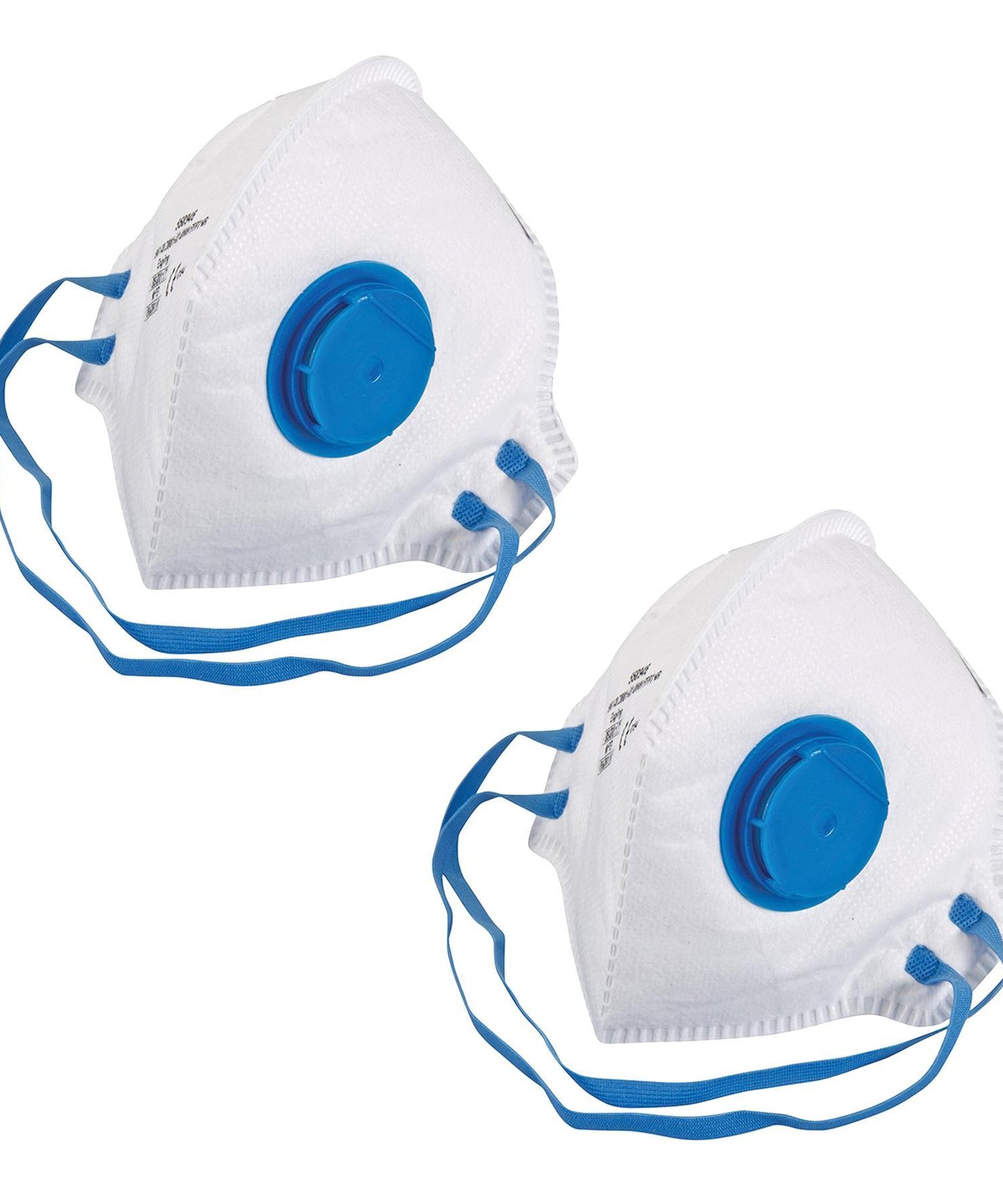 10x Face Mask Respirator FFP2 Valved Sanding Paint Aerosol Dust Safety