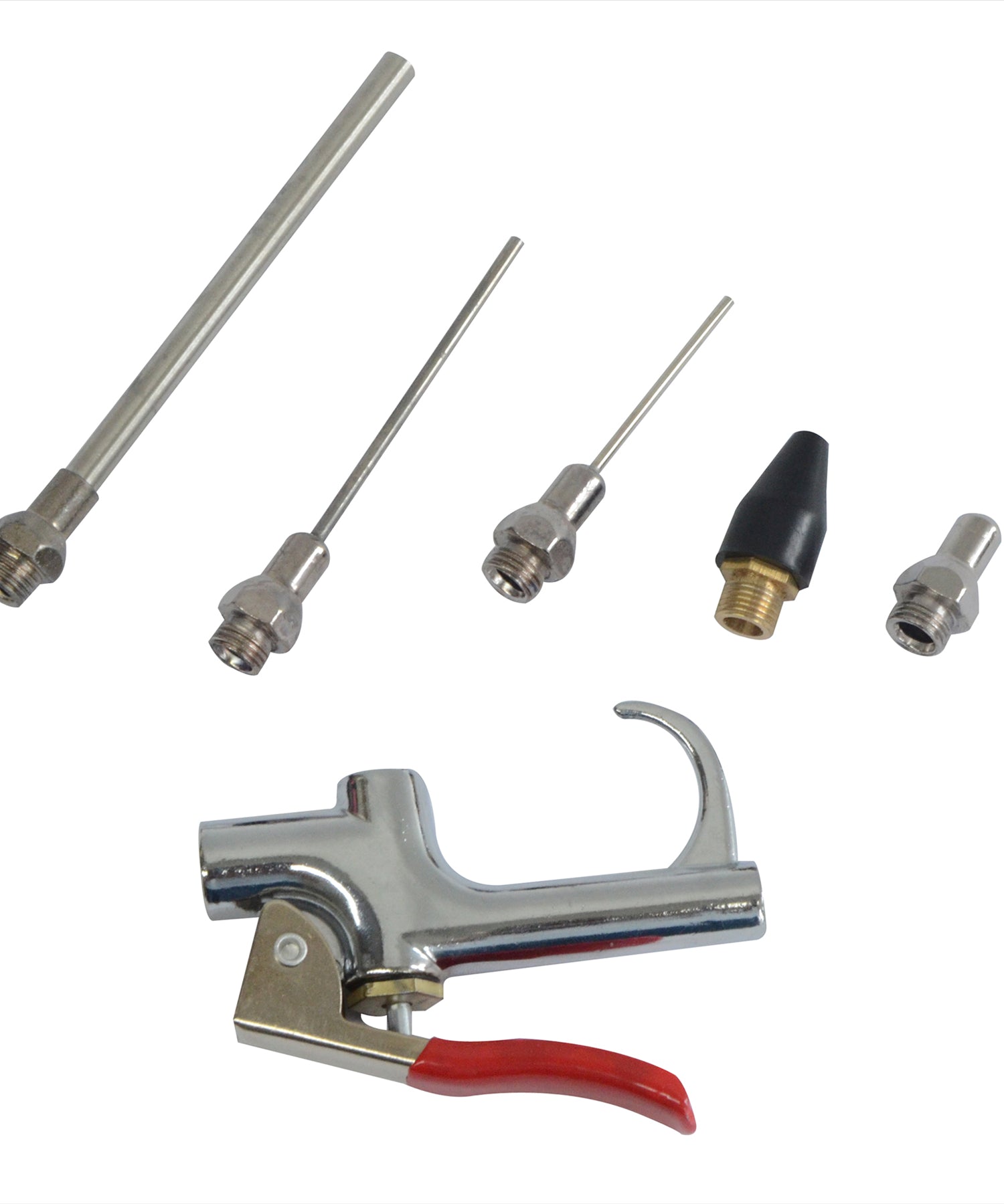 6Pc Air Duster Gun For Air Compressor Compressed Air Blow Gun Air Nozzle Blower