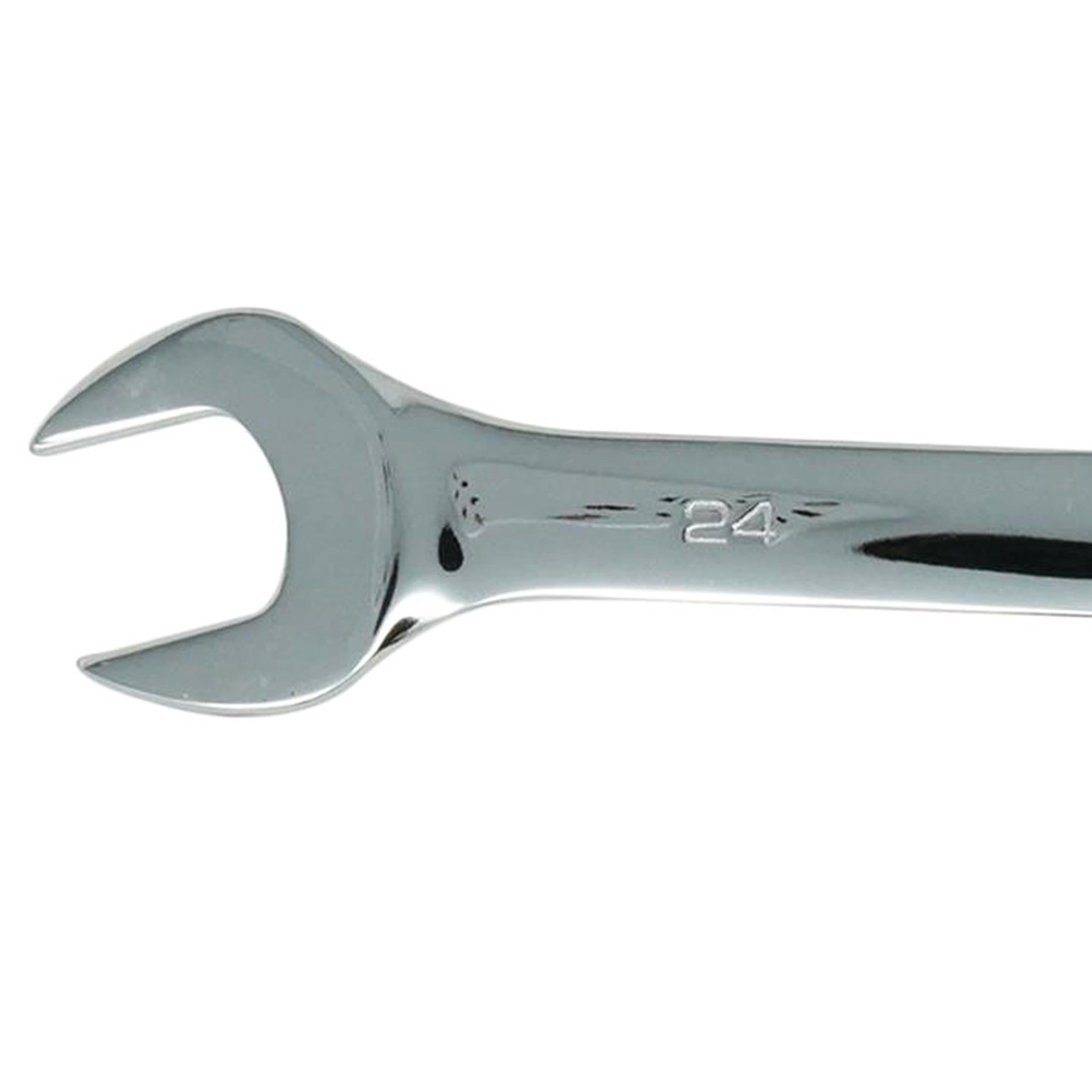 Combination Open Ring Spanner Chrome Mechanics Garage Tools 24mm By Dapetz