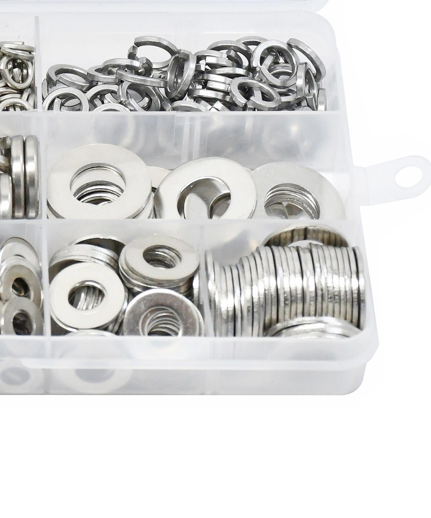 Spring Washers Stainless Steel Flat,790 Pc Assorted Set Dapetz
