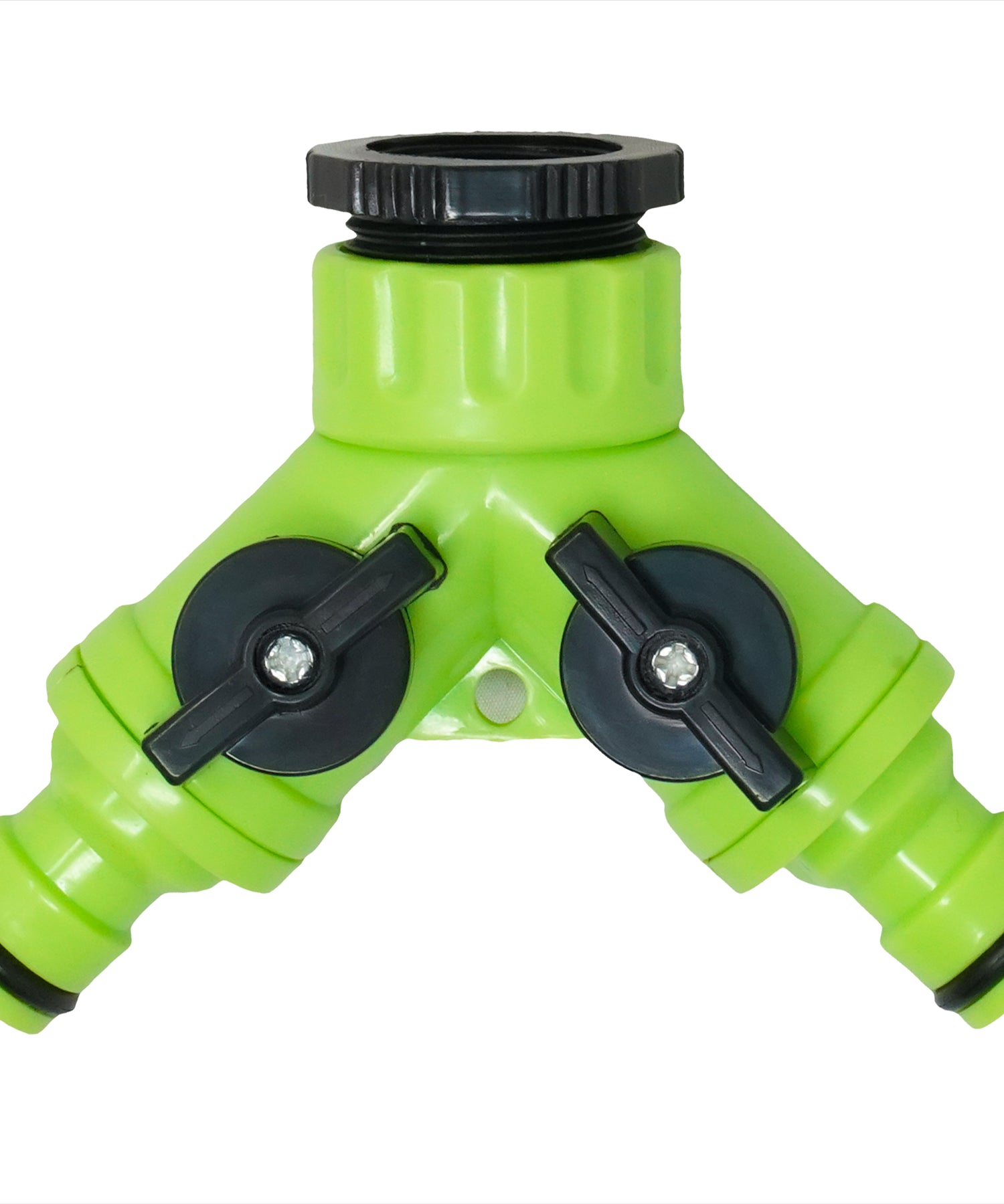 2PCS Hose Pipe Splitter 2 Way Connector Adaptor Garden Tap Individually Switched By Dapetz