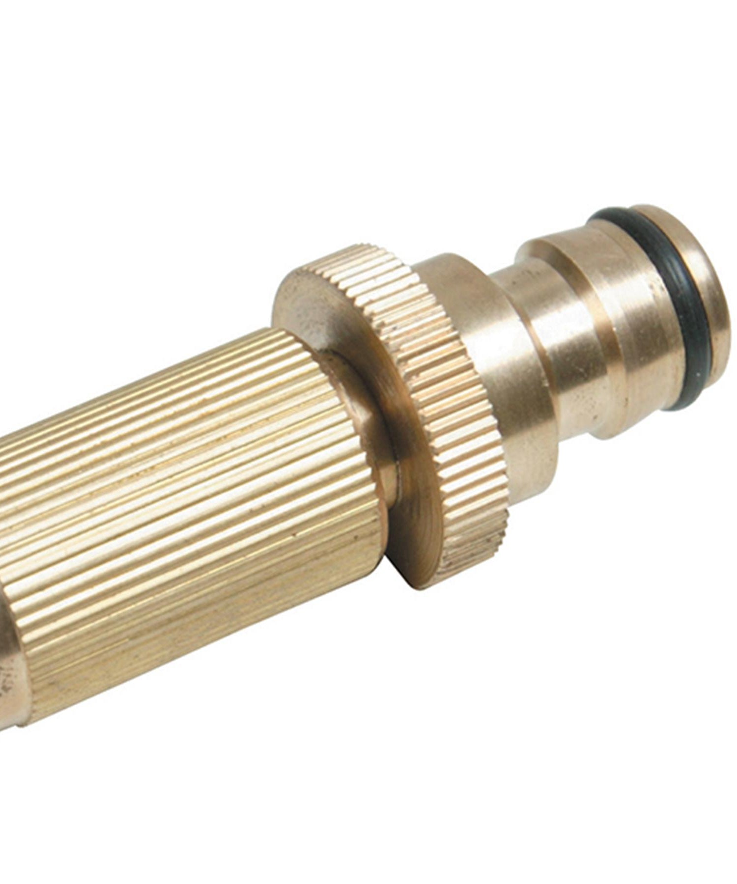 Solid Quick Connect Adjustable Brass Hose Nozzle Strong For Garden Plumbing Use By Dapetz