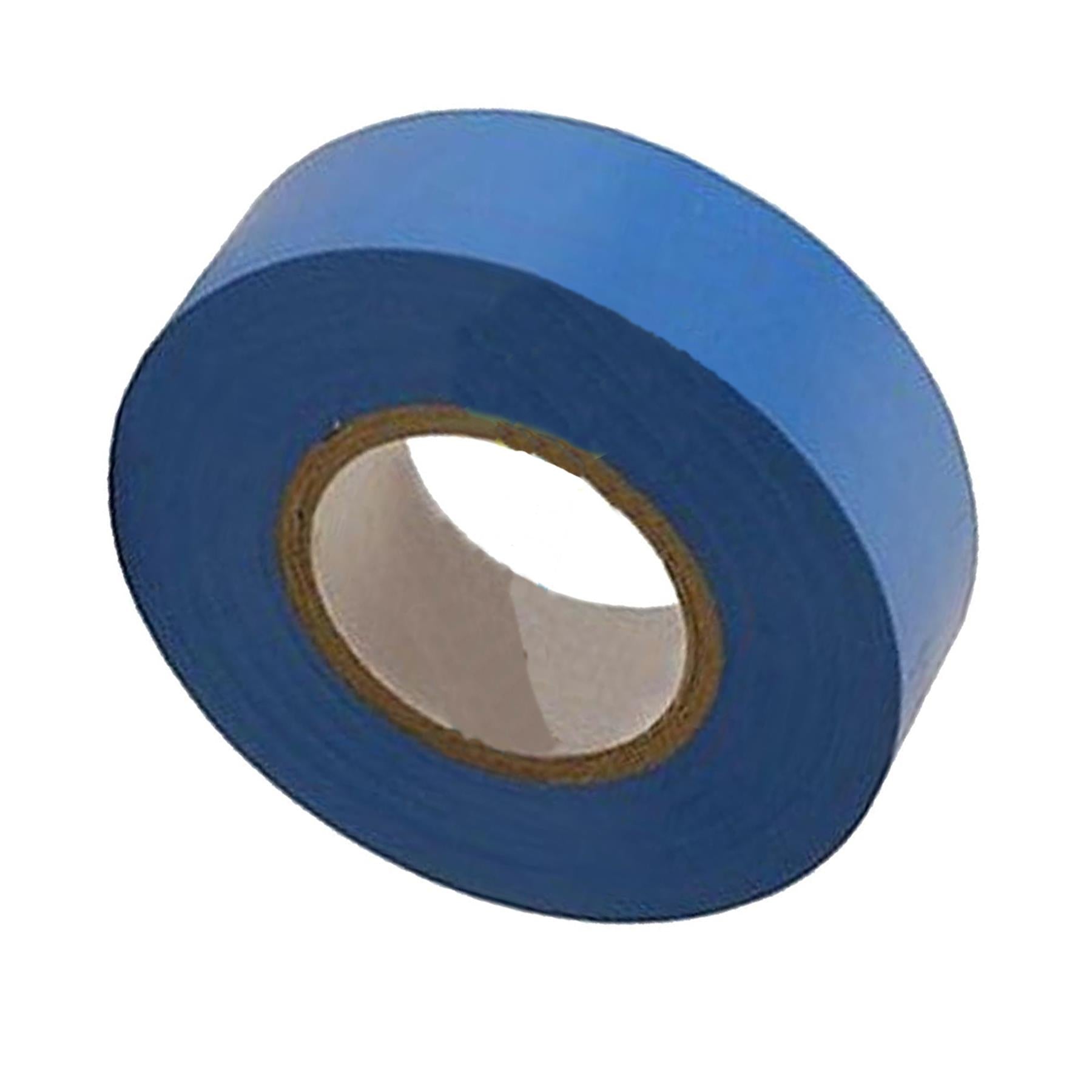 Electrical Pvc Insulation Insulating Tape 22m Flame Retardant Rolls Blue 1 Rolls
