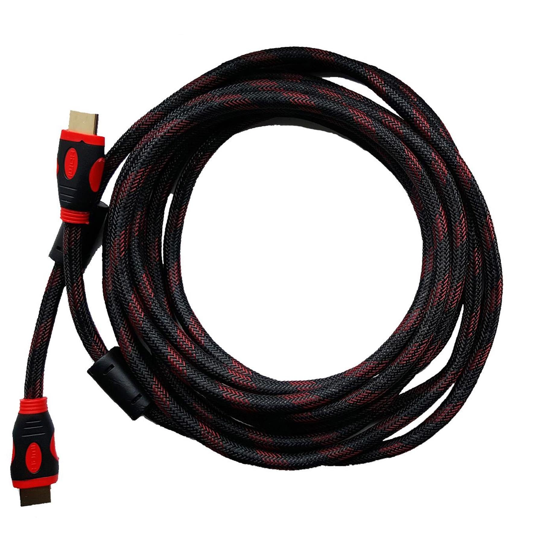 Pro HDMI Cable Gold Plated V2.0/1.4a HDTV 3D 1080P Ultra Full HD Lead 10 Metre By Dapetz