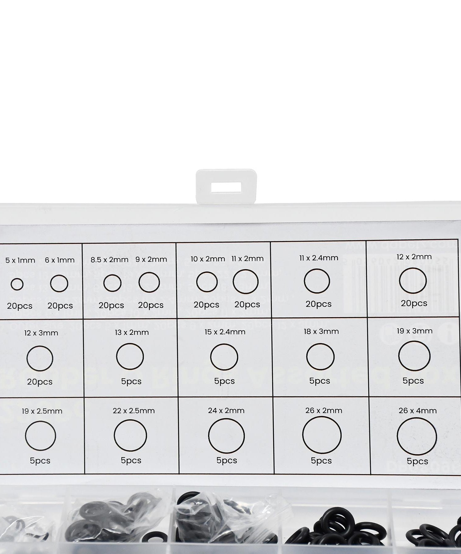 Rubber O Rings Assorted box Mixed Pack Of Metric O-Rings Tap Washers By Dapetz