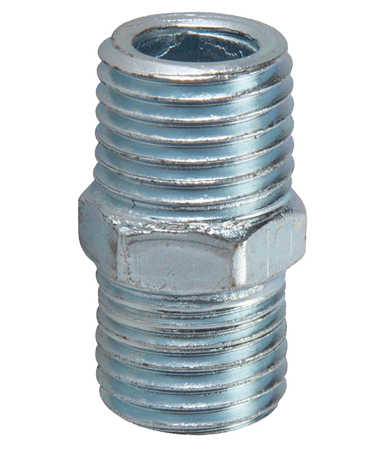 2 Equal Union Connector 1/4" Double Male Adaptor Airline Compressor Hose Fitting